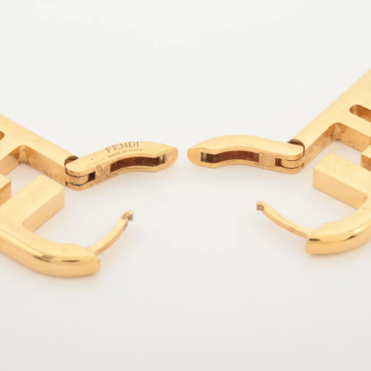 Auroch Earrings (Pair) GP Gold. Shows — view 4