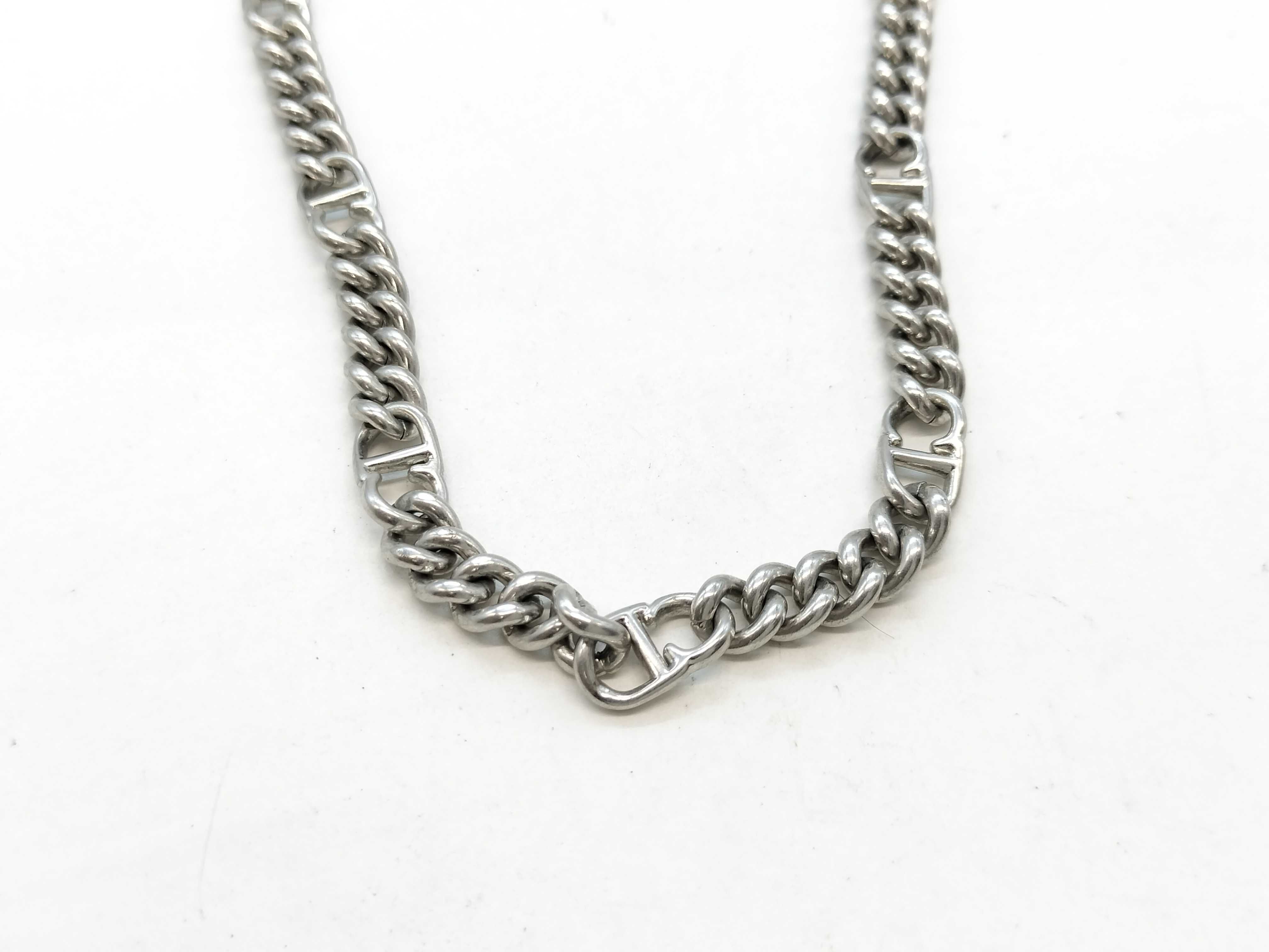 CD Icon Chain Link Necklace — view 2
