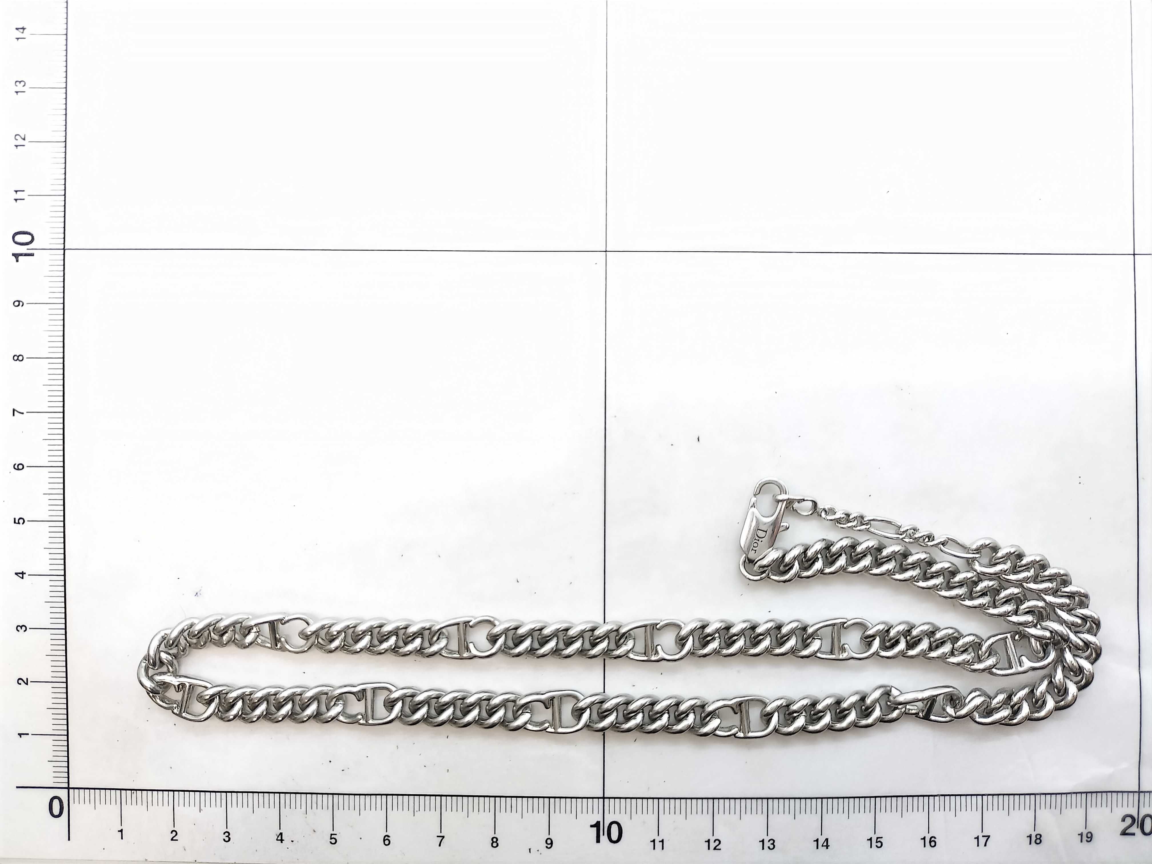 CD Icon Chain Link Necklace — view 6