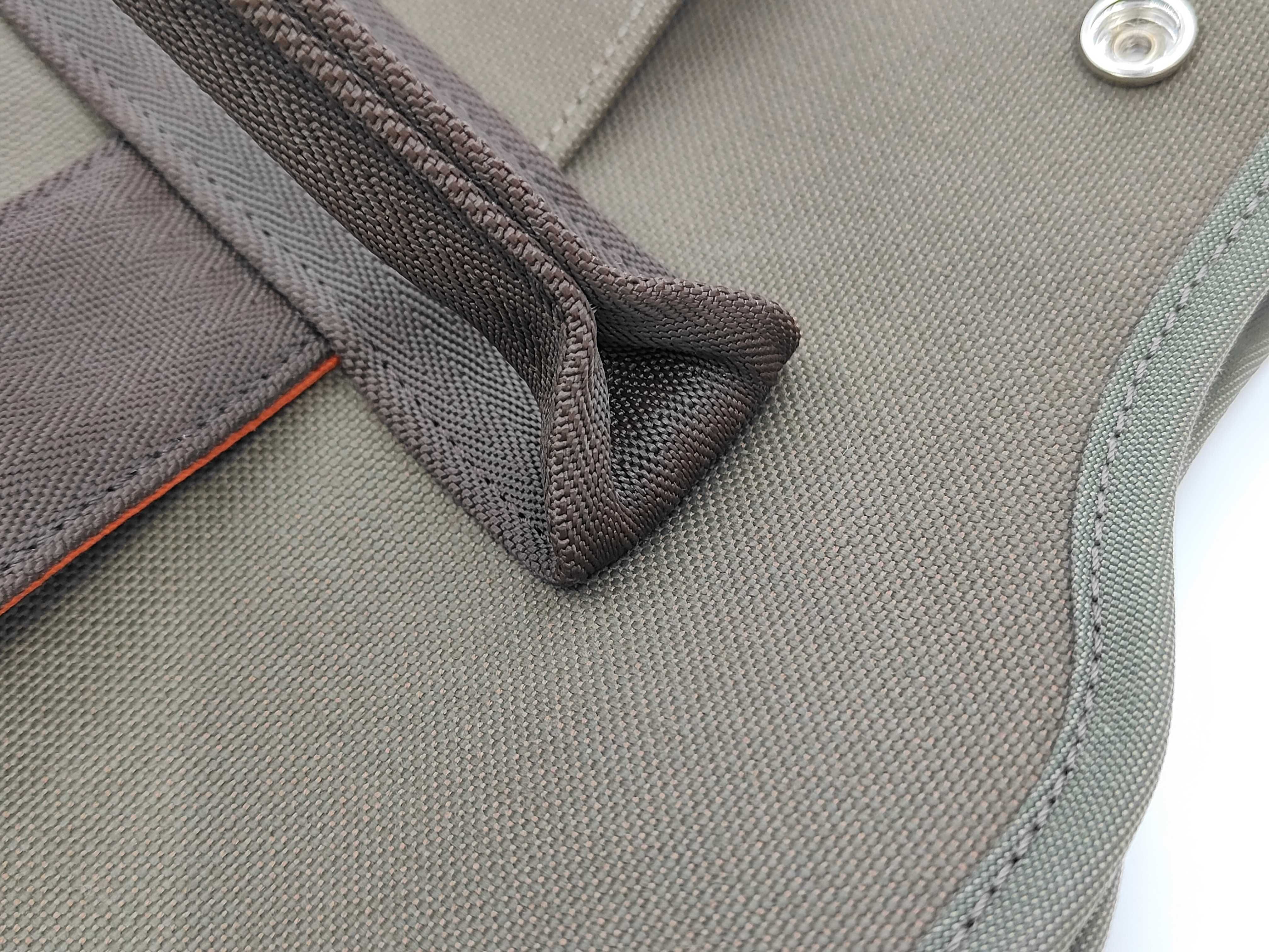 Sac de Pansage Groom Canvas x Leather Tote Bag with Silver Hardware, A Stamp: 2017 — view 7