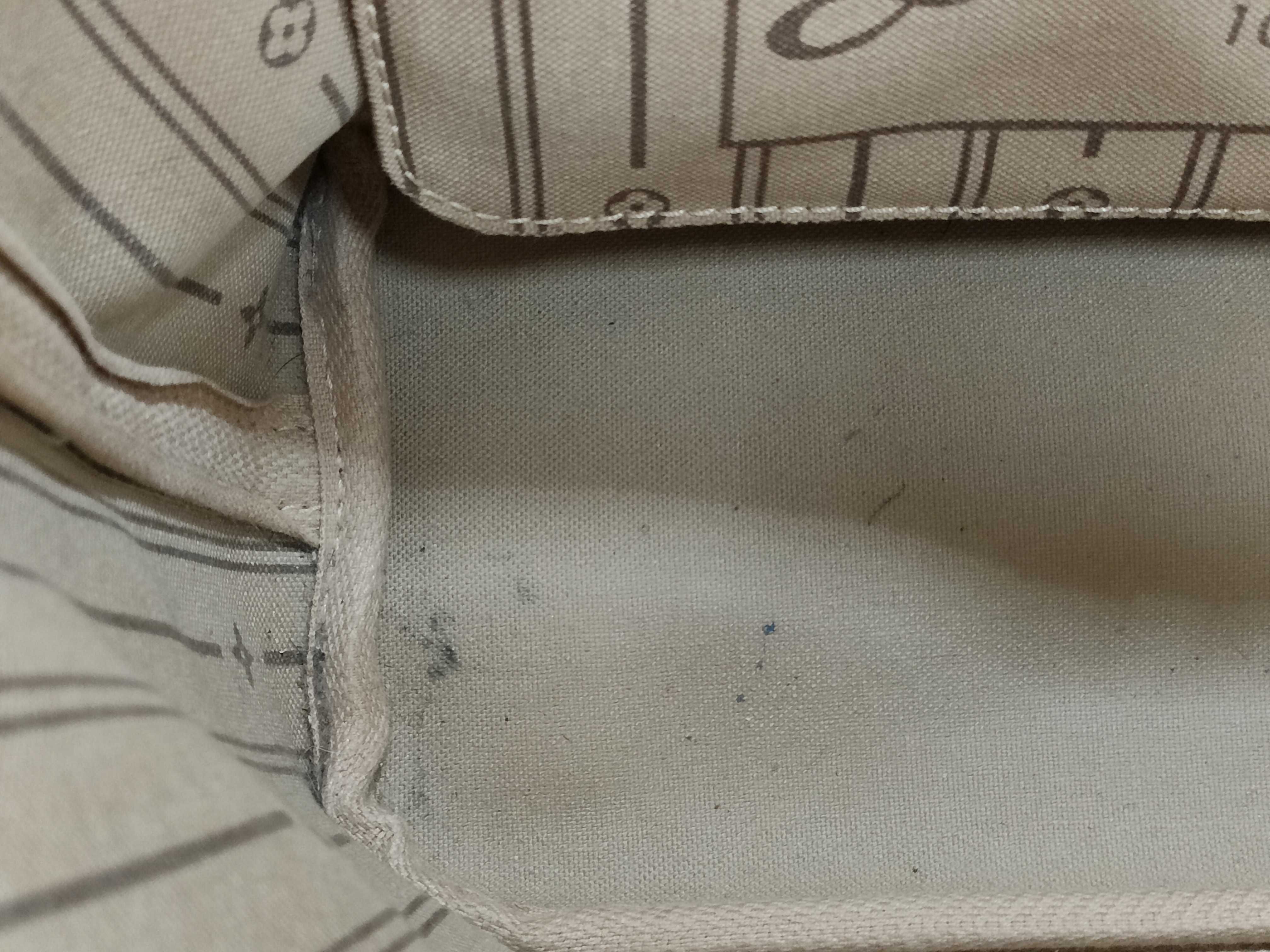 Monogram M40155 Neverfull PM (older model) tote bag (with pen marks inside) — view 15