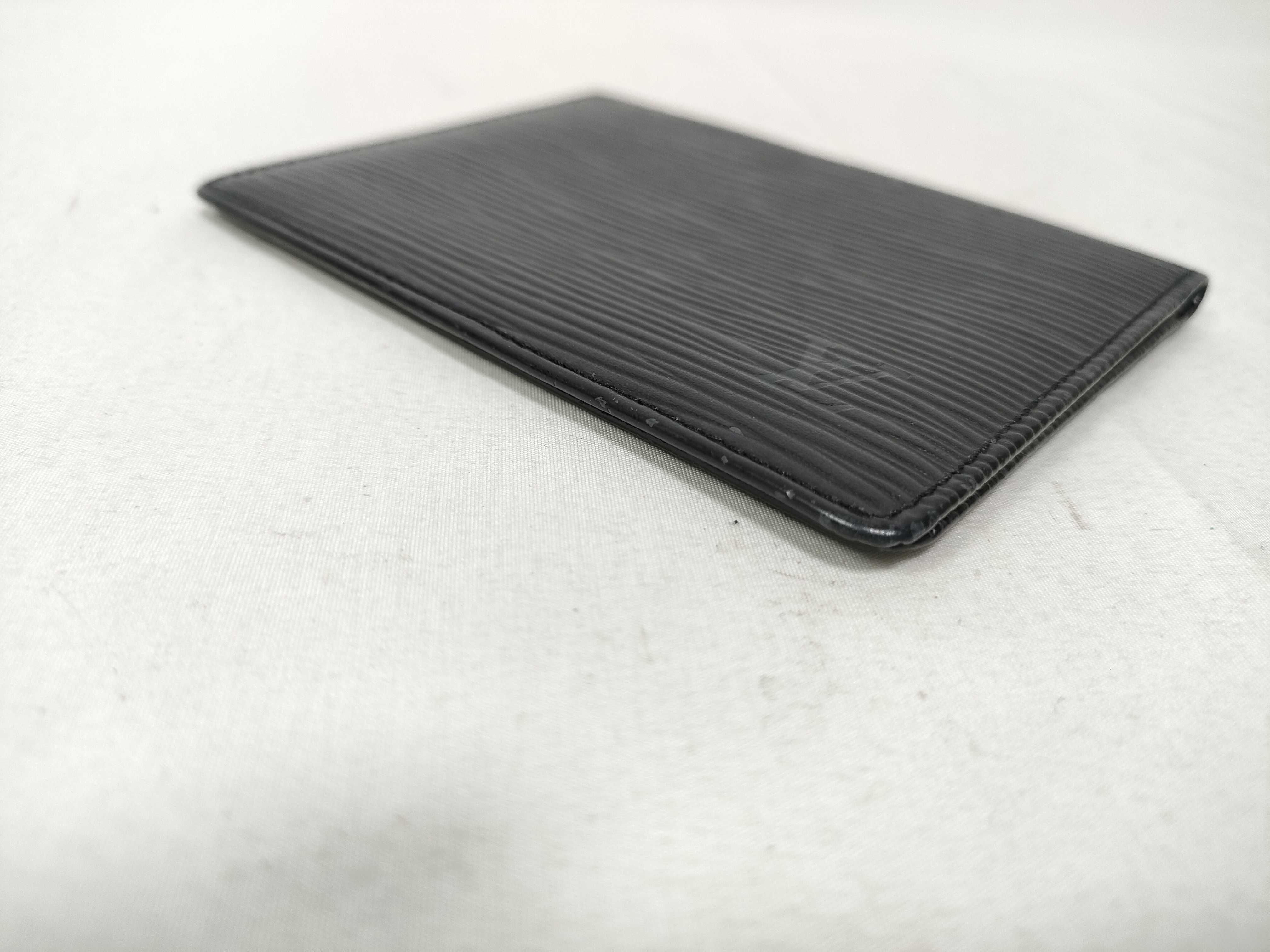 Epi Leather Notebook Cover, Card Case, Pass Case, Business Card Holder — view 3