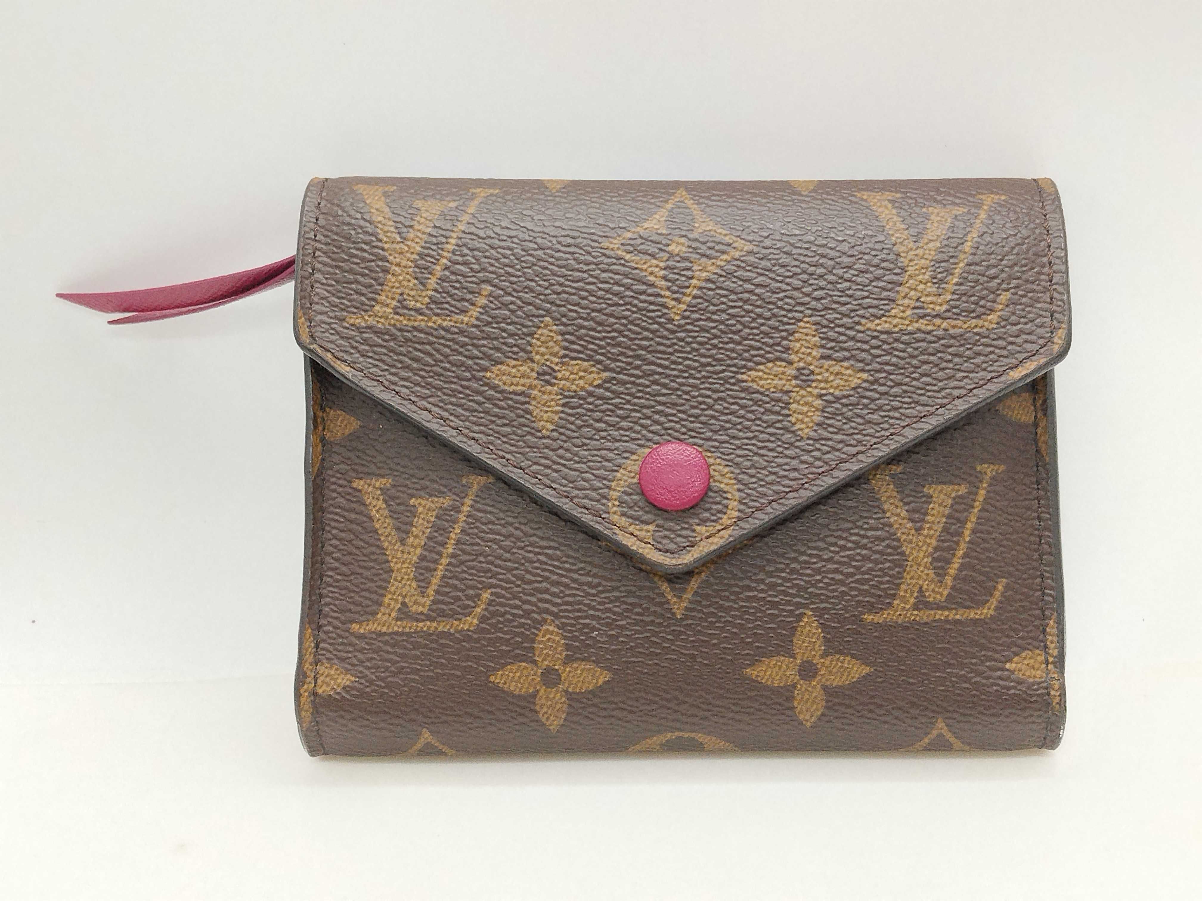 Monogram Louis Vuitton Monogram Portefeuille Victorine M41938 Accessories: Box, dust bag, wallet