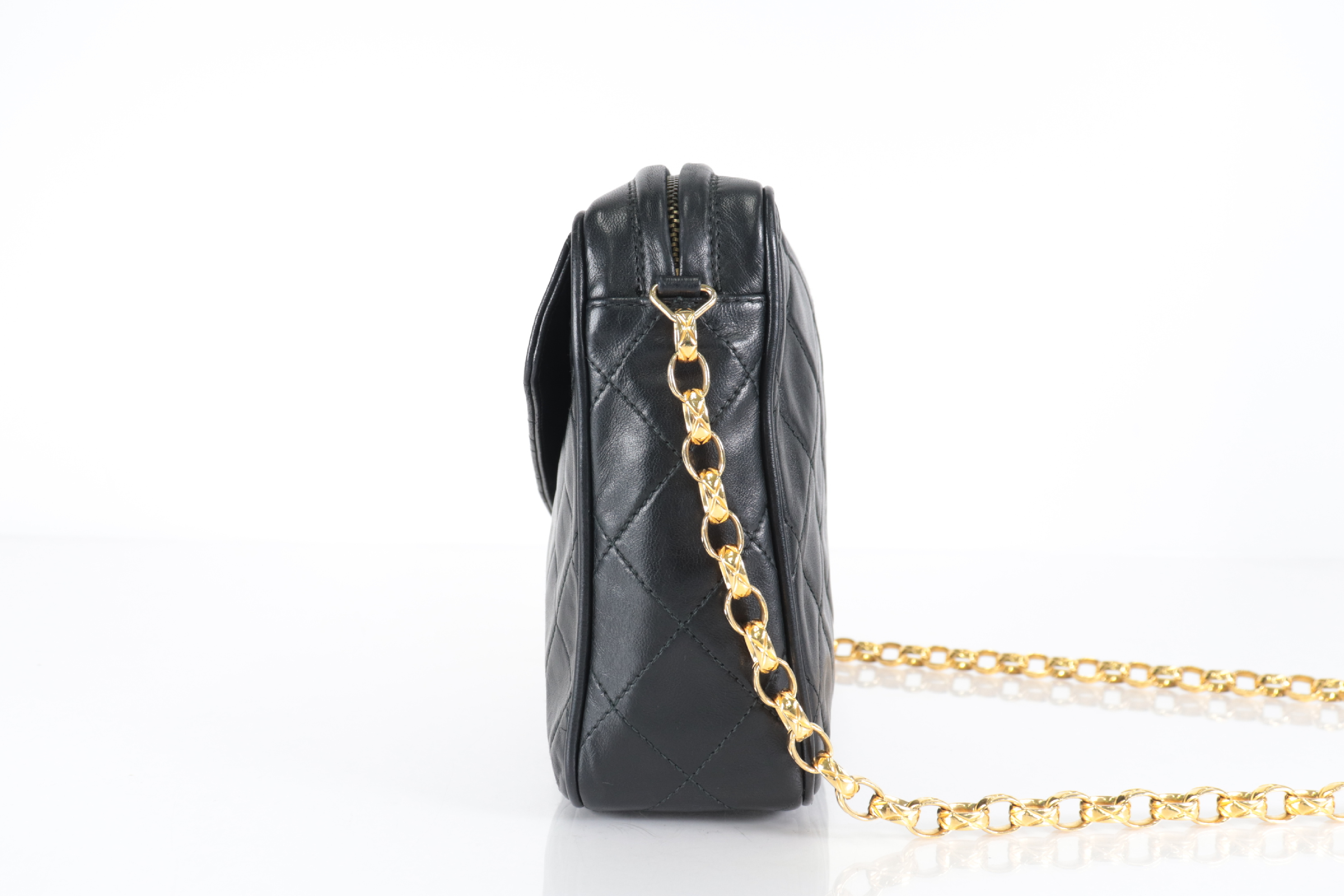 Matelassé Lambskin Fringe Jewel Chain Shoulder Bag (Series 2) — view 4