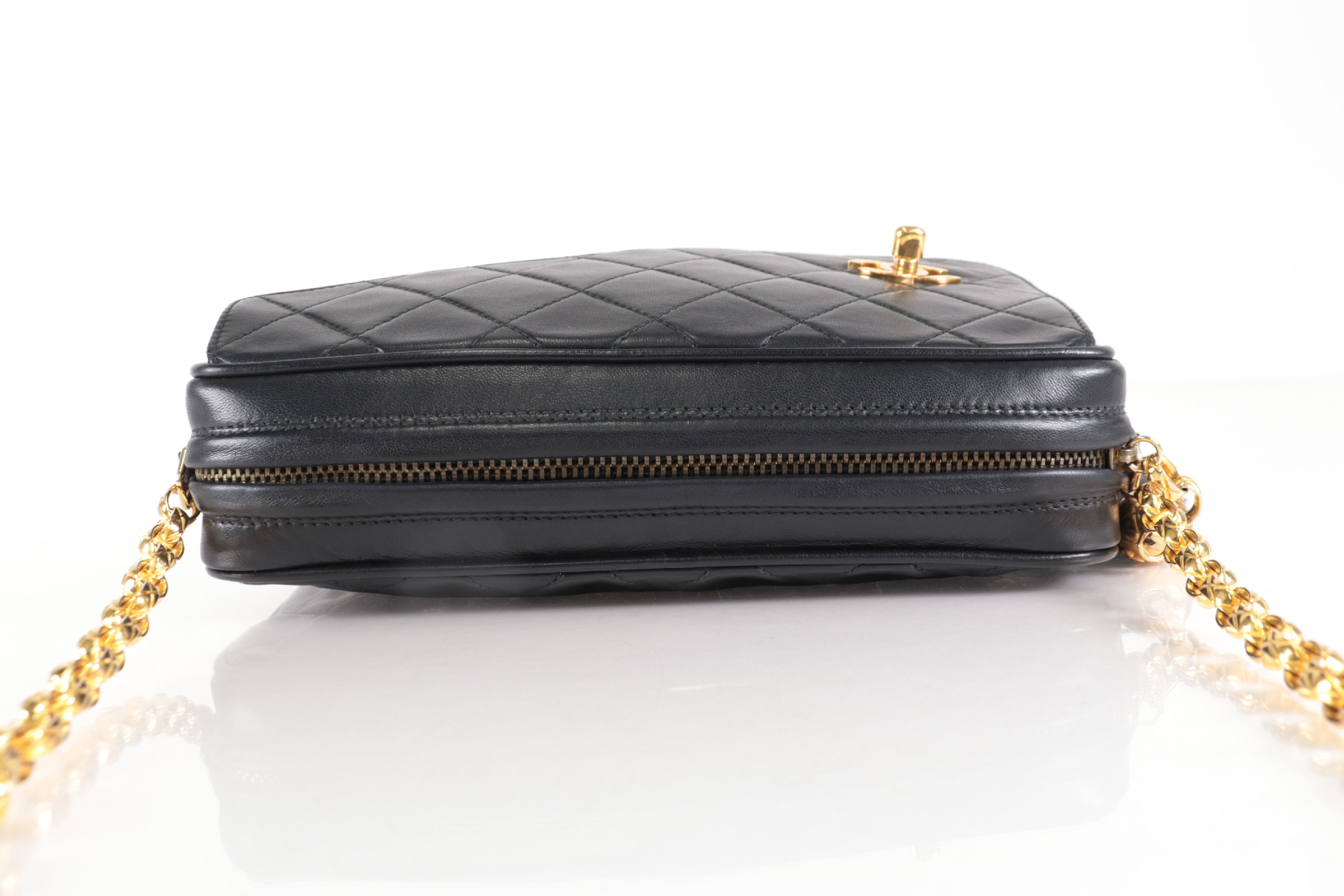 Matelassé Lambskin Fringe Jewel Chain Shoulder Bag (Series 2) — view 5