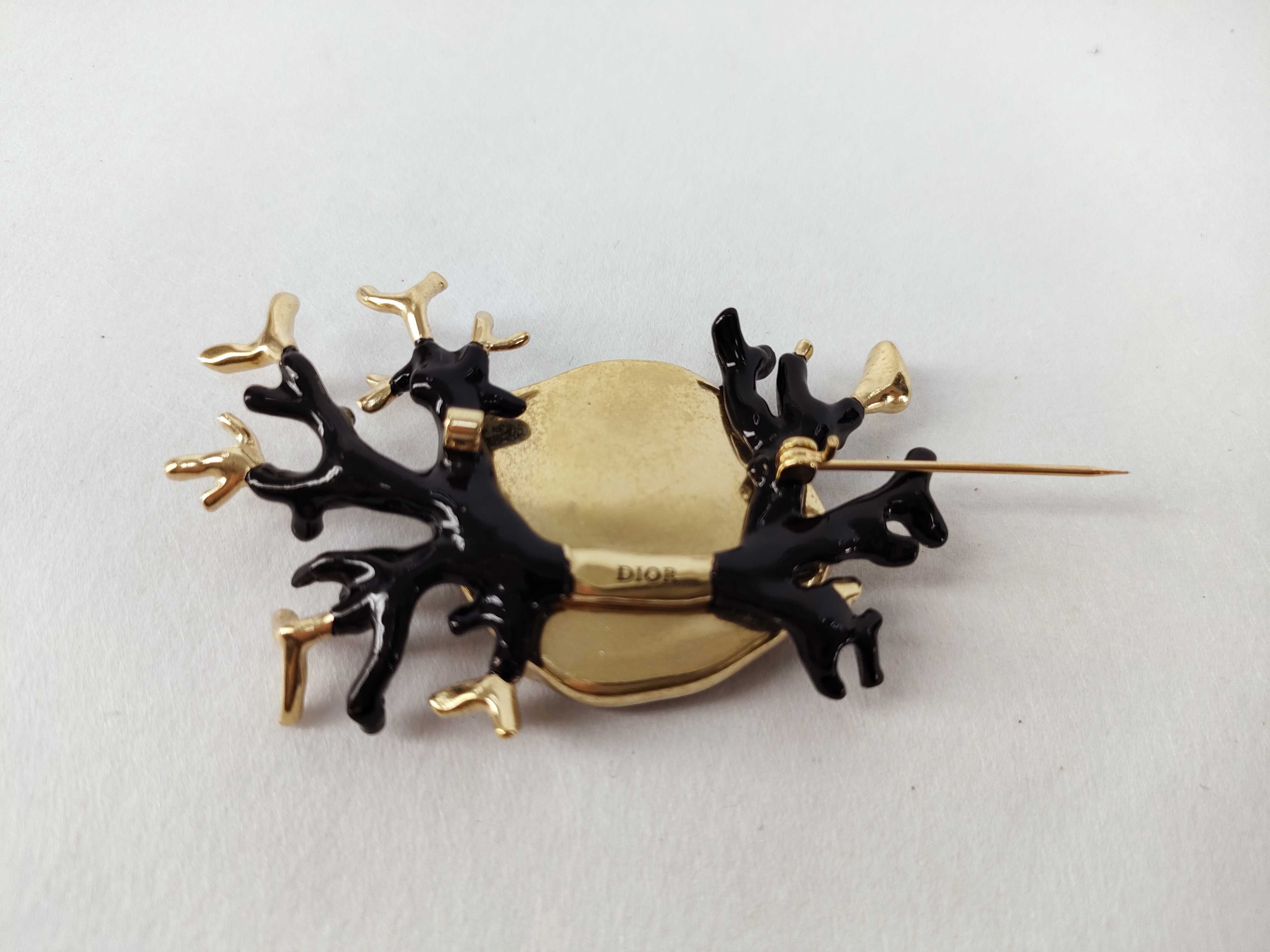 Coral Brooch — view 4
