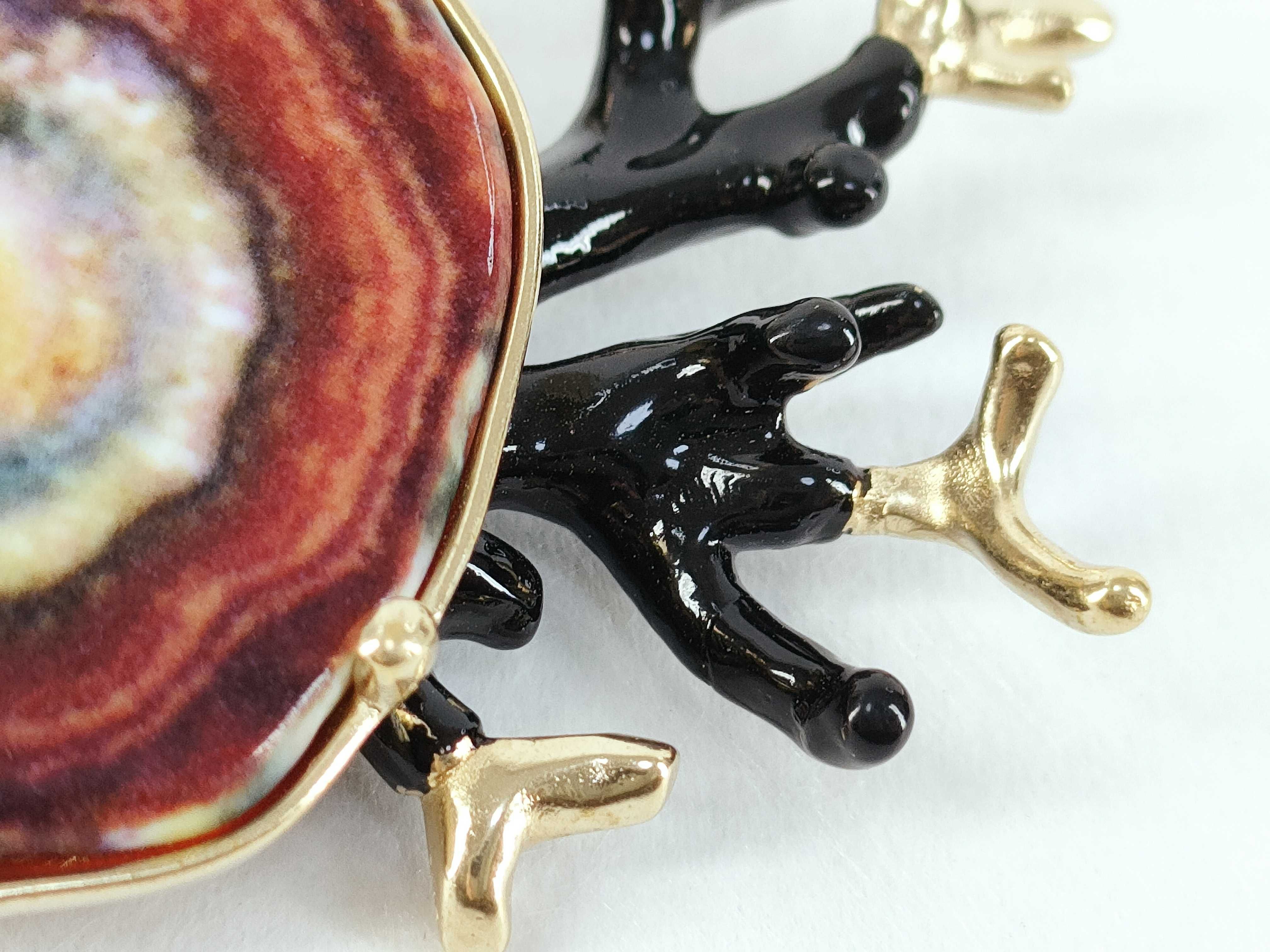Coral Brooch — view 8