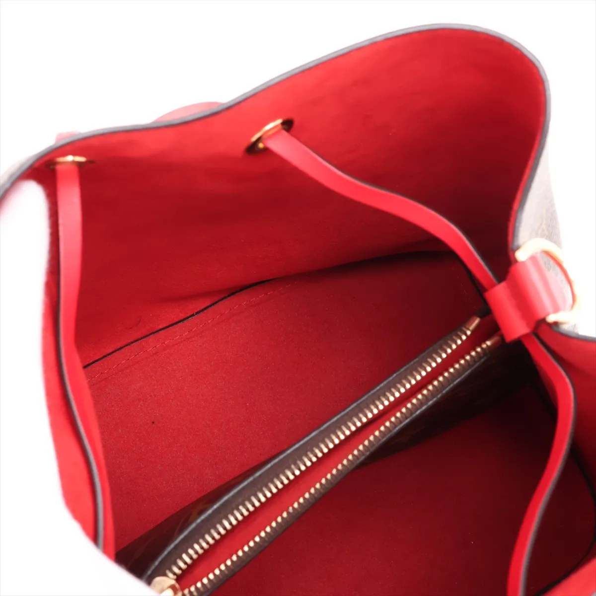 Monogram NeoNoe M44021 Red x Brown (RFID detected) — view 7
