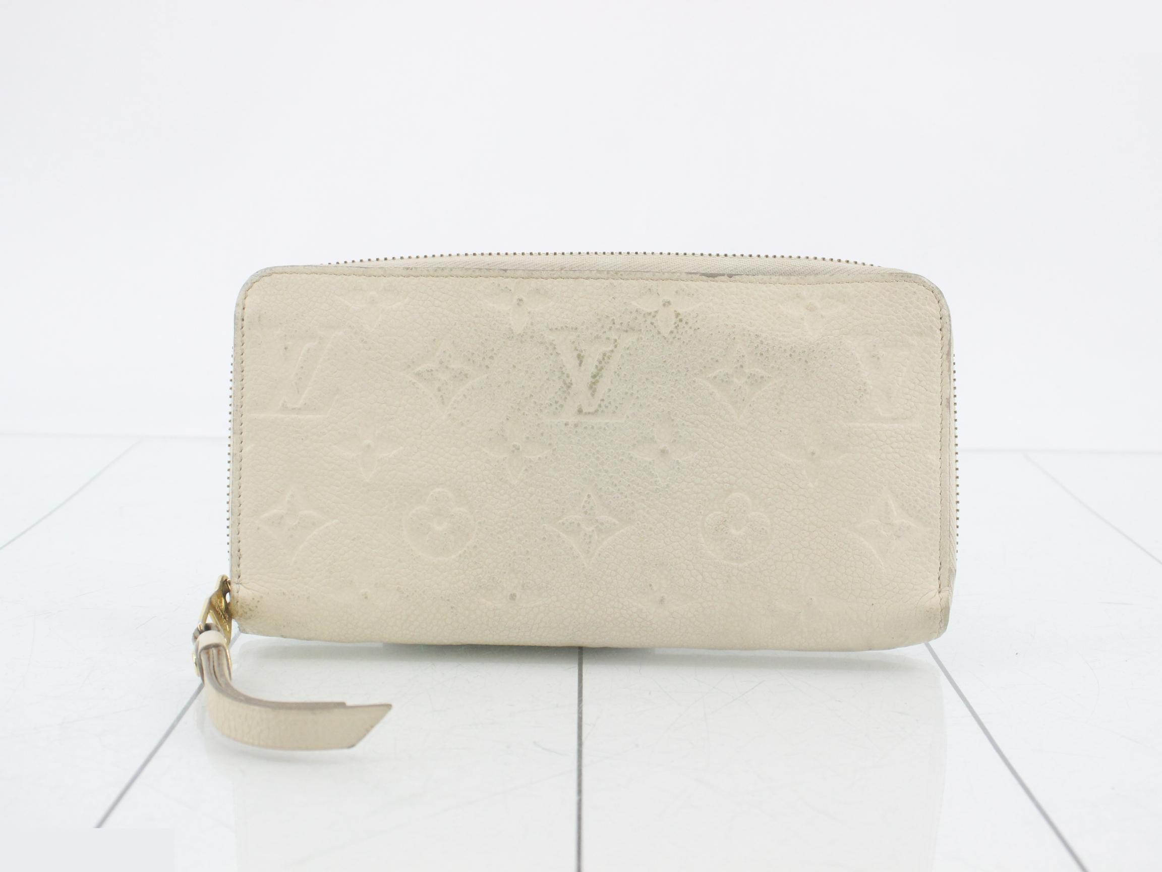 Zippy Wallet Empreinte White