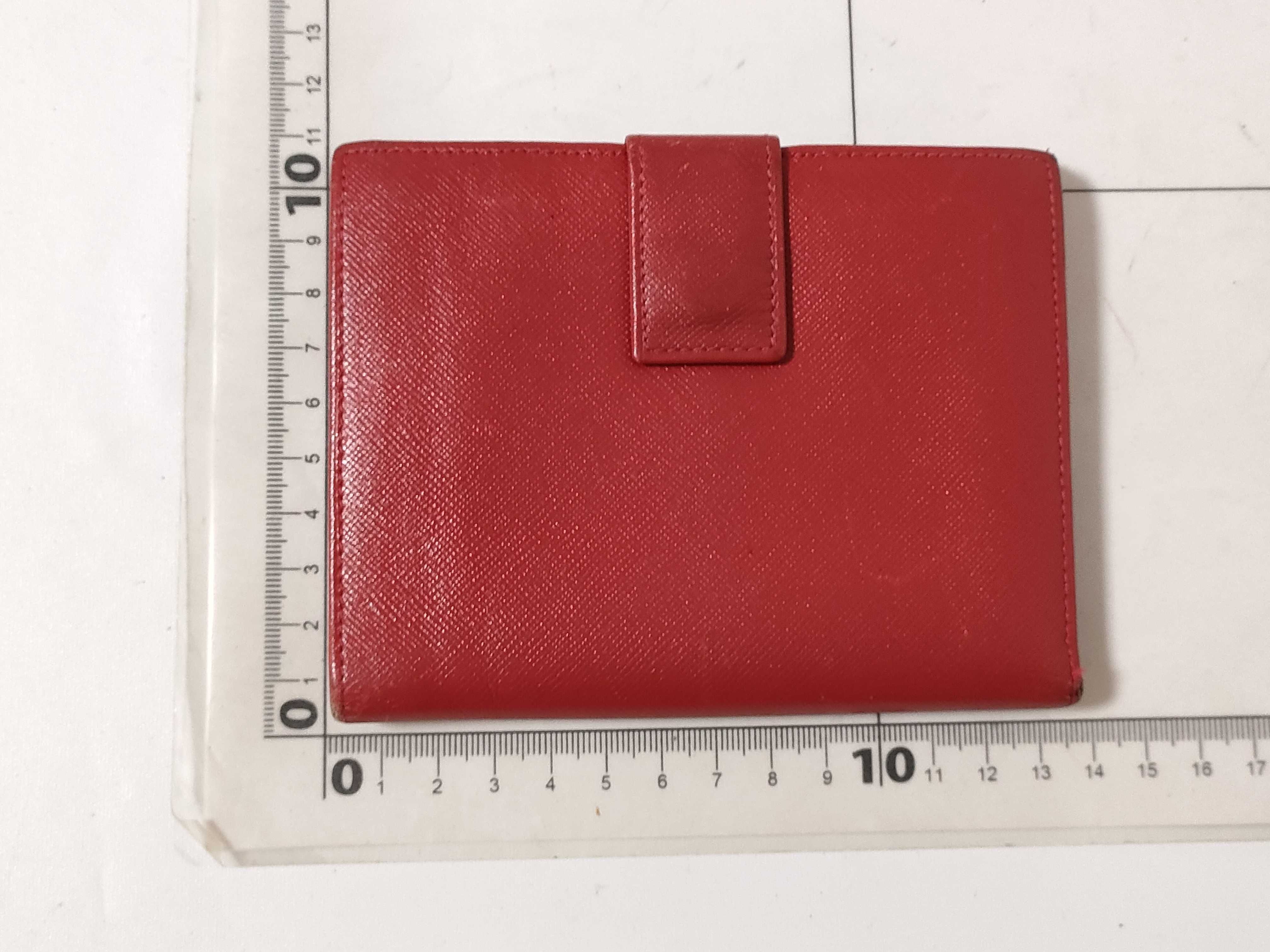 wallet, red, folding wallet — view 2