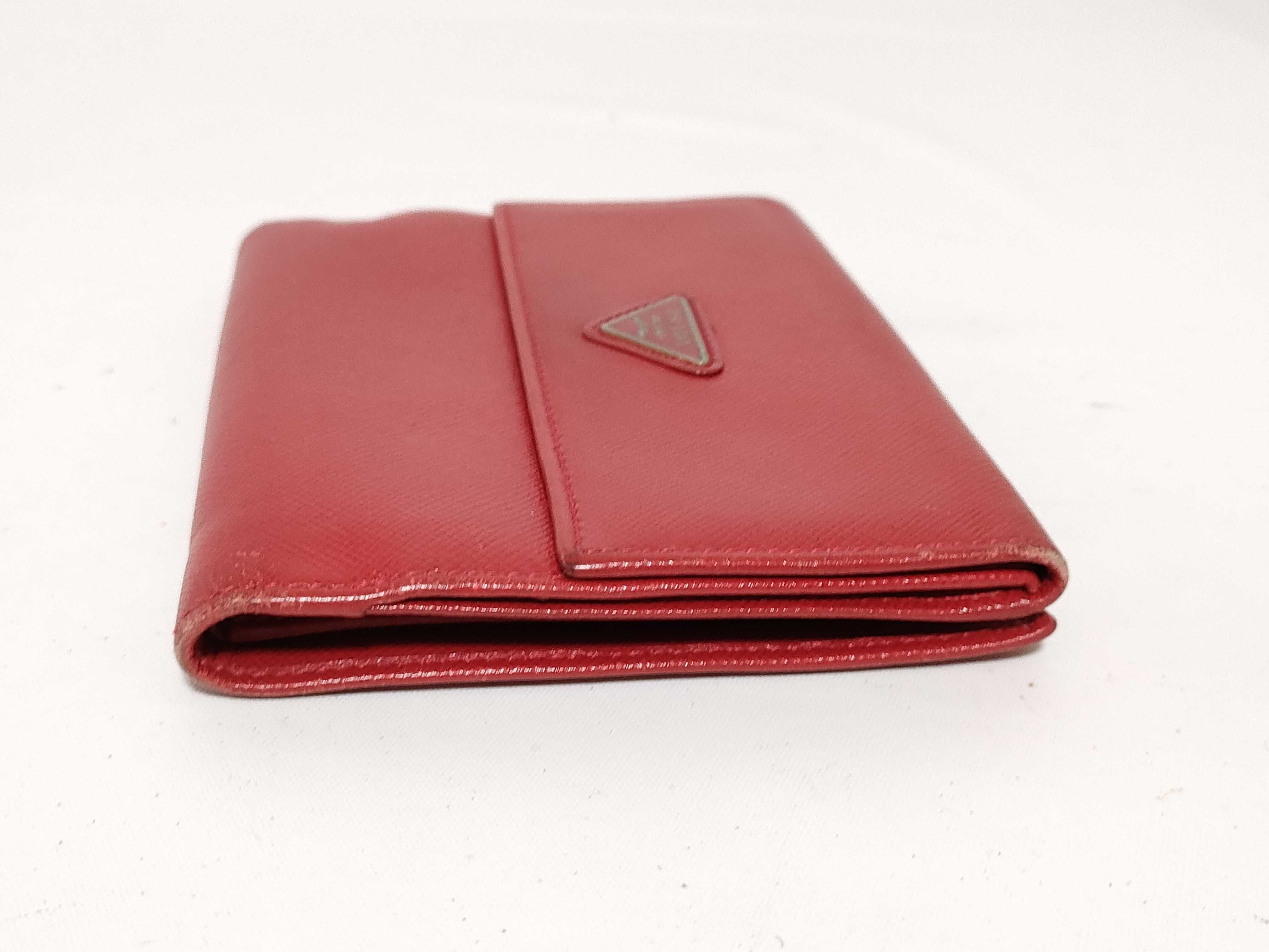 wallet, red, folding wallet — view 5
