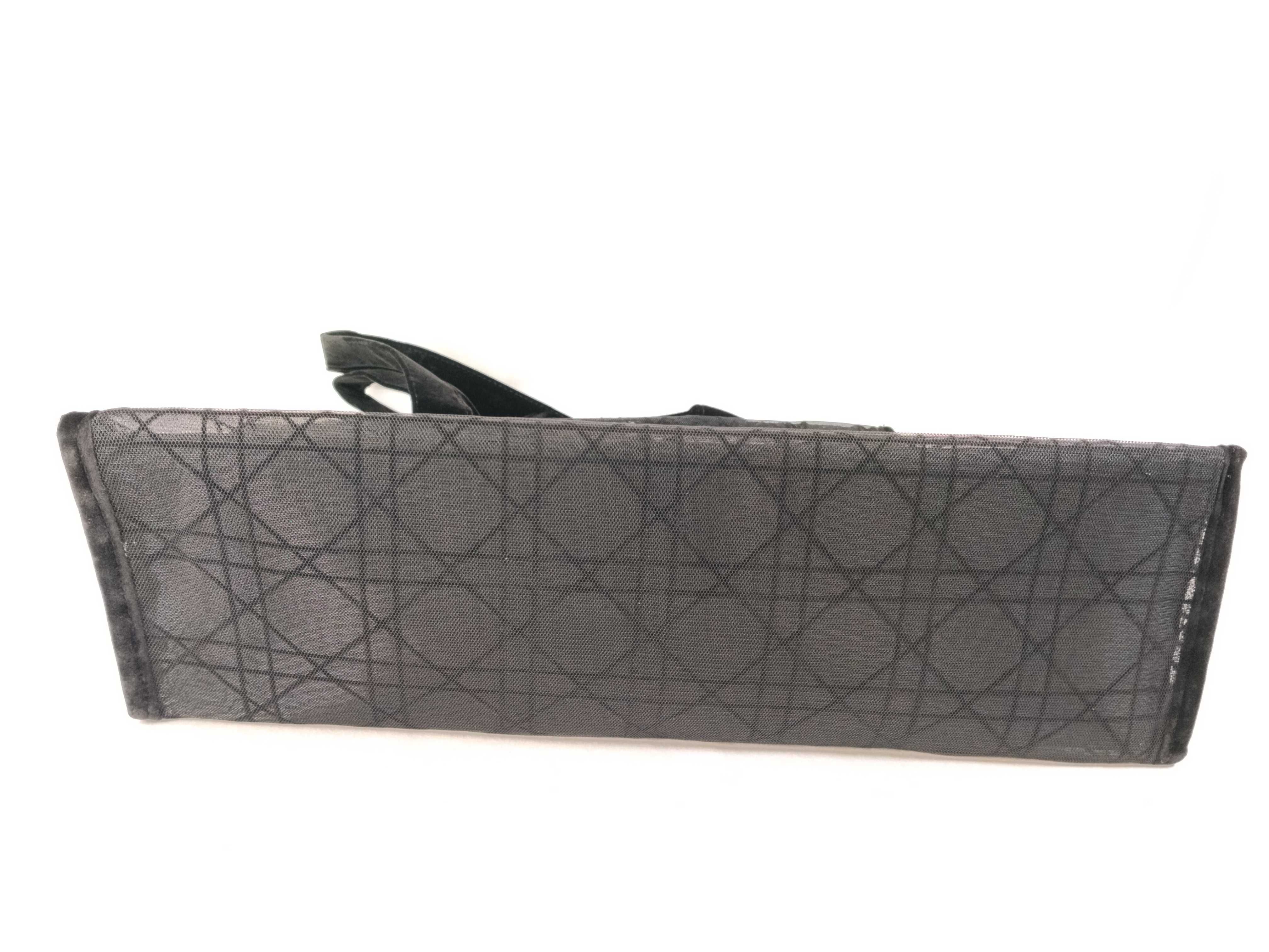 Christian Tote Bag Christian Dior Mesh Tote Novelty Tote Bag — view 7