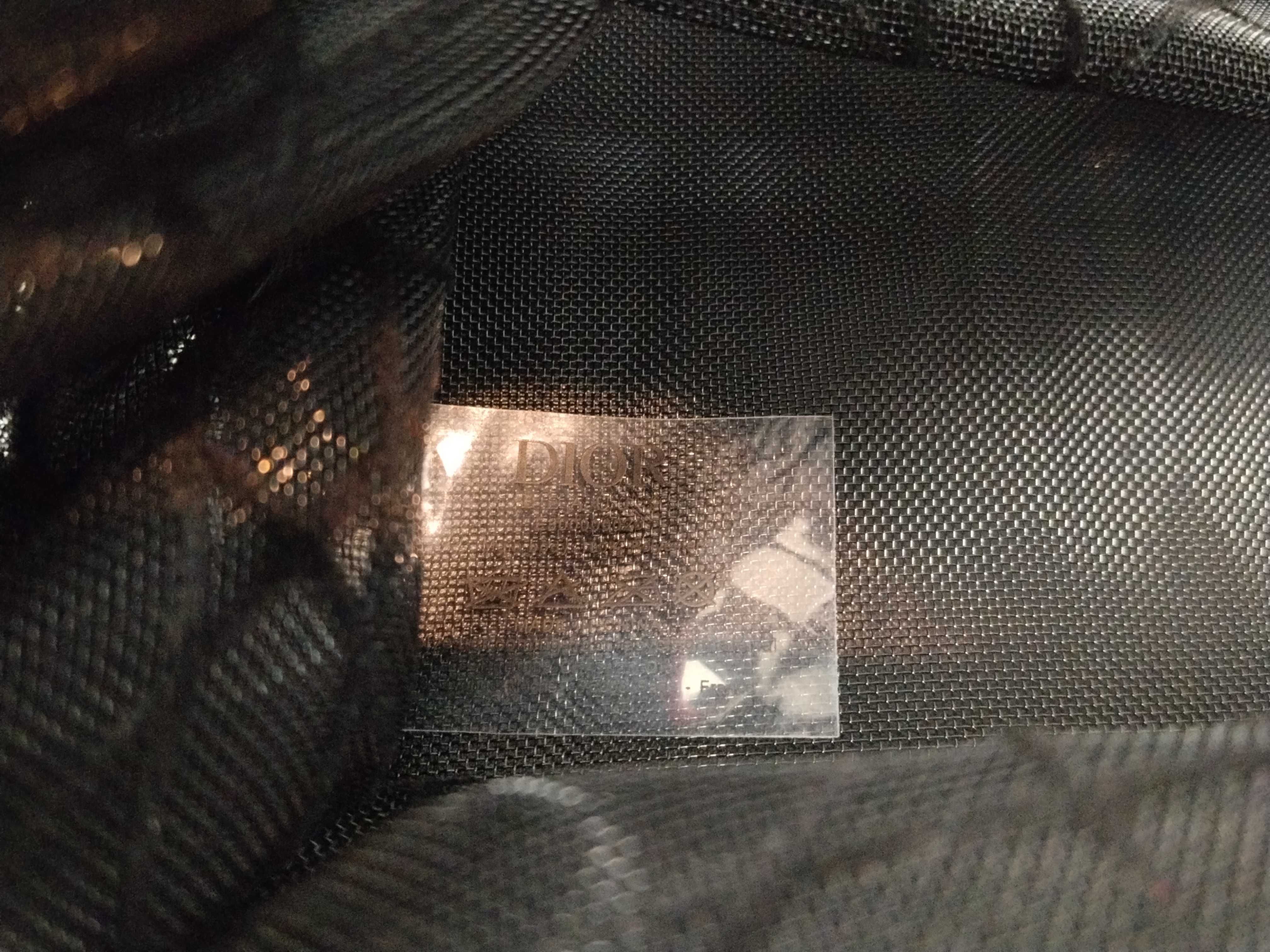 Christian Tote Bag Christian Dior Mesh Tote Novelty Tote Bag — view 10