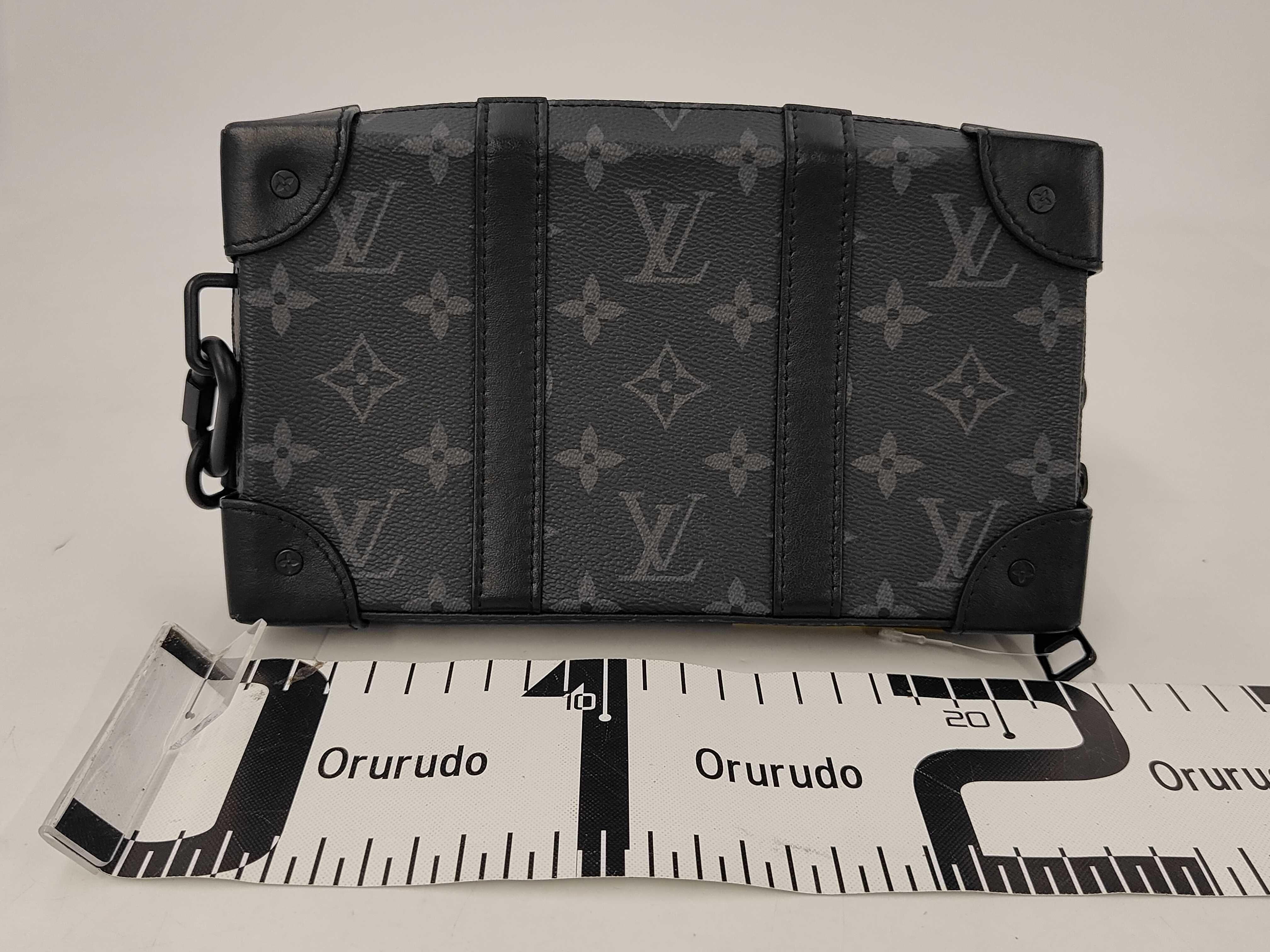 Monogram Eclipse Soft Trunk Wallet Shoulder Bag — view 2