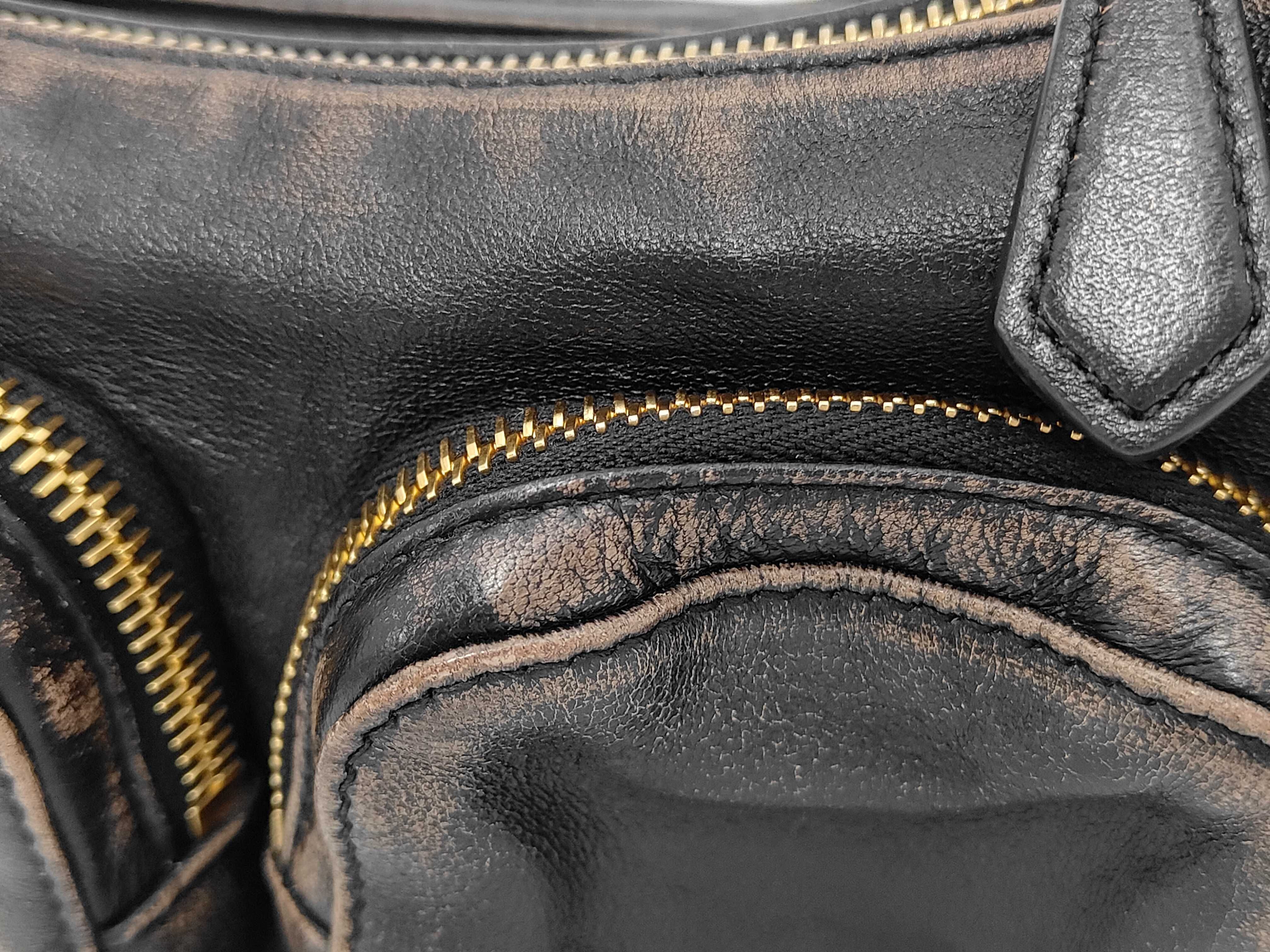 Nappa Leather Pocket Bag, Coffee, 5BC188, includes pouch, booklet, and receipt, shoulder bag. — view 4