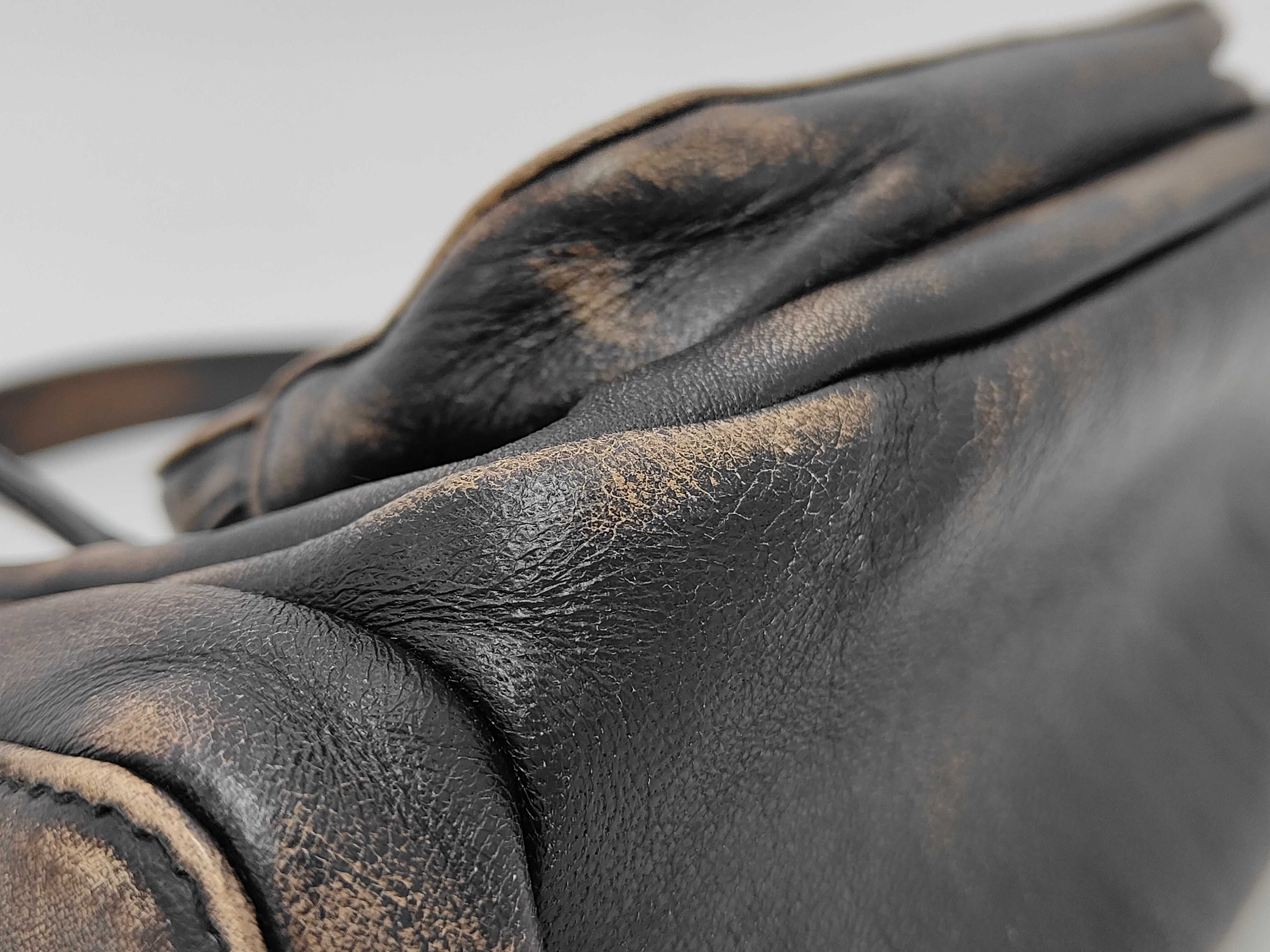 Nappa Leather Pocket Bag, Coffee, 5BC188, includes pouch, booklet, and receipt, shoulder bag. — view 7