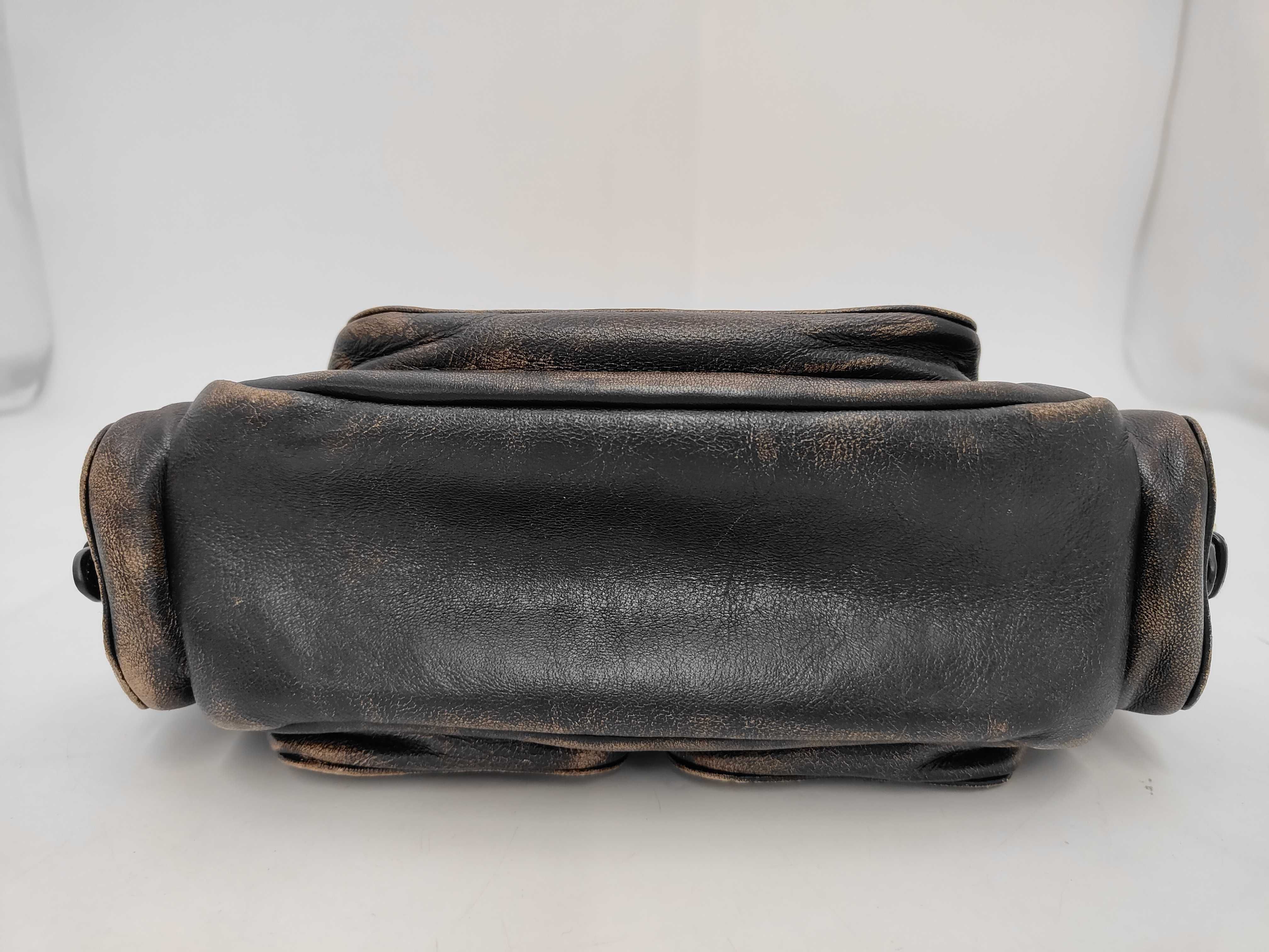 Nappa Leather Pocket Bag, Coffee, 5BC188, includes pouch, booklet, and receipt, shoulder bag. — view 8