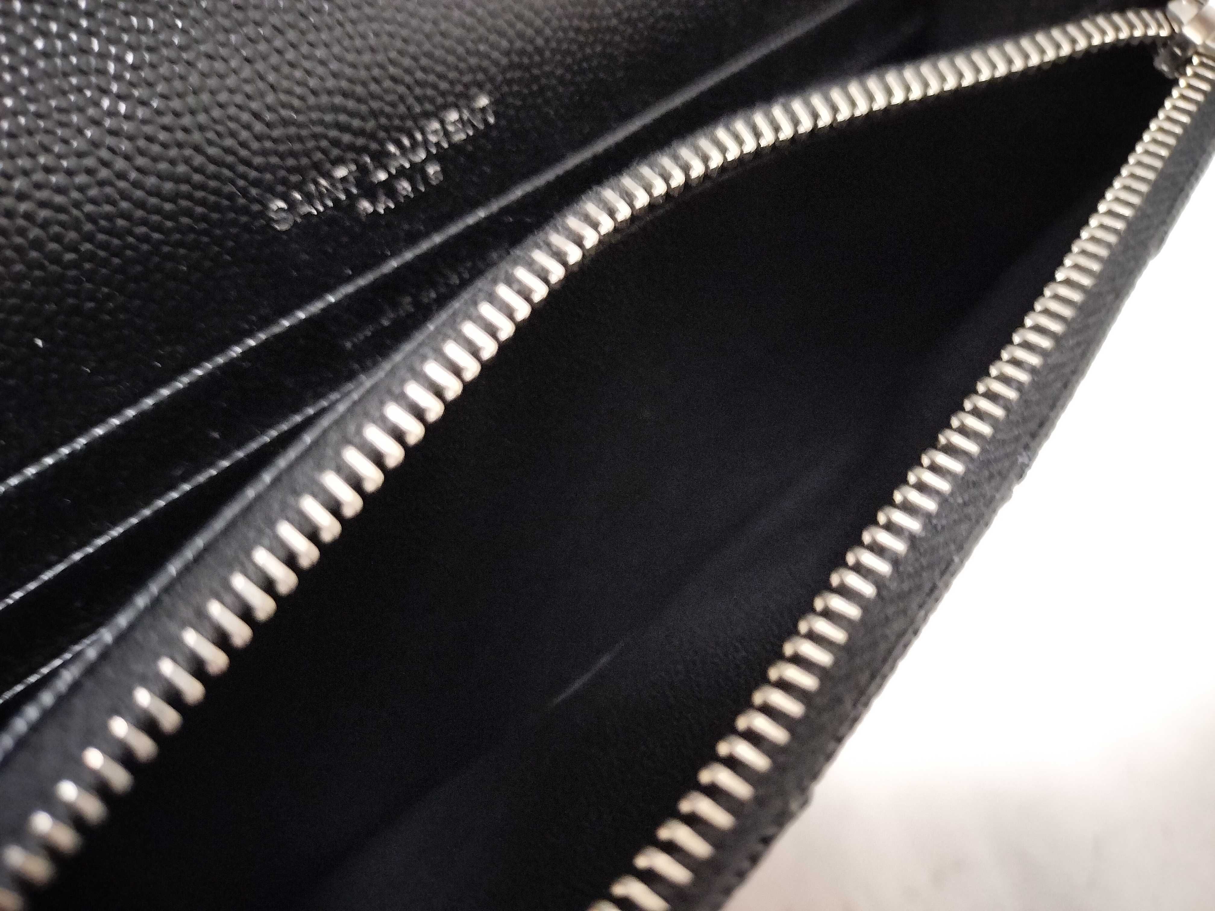 TH-742920 Cassandre Envelope Leather Black SHW Chain Wallet Shoulder Bag — view 11