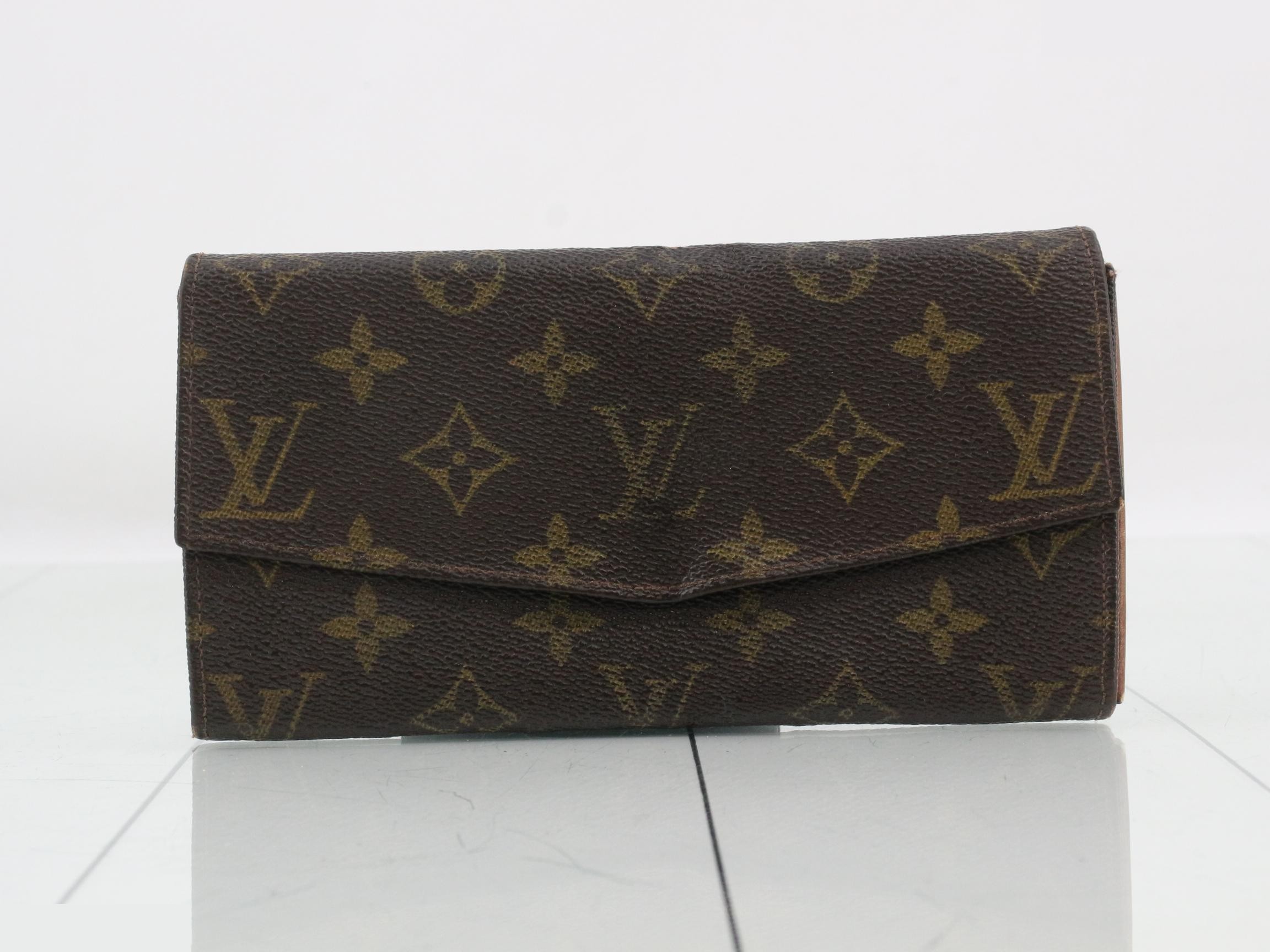 Monogram Bi-fold Long Wallet Zippy Bi-fold Wallet