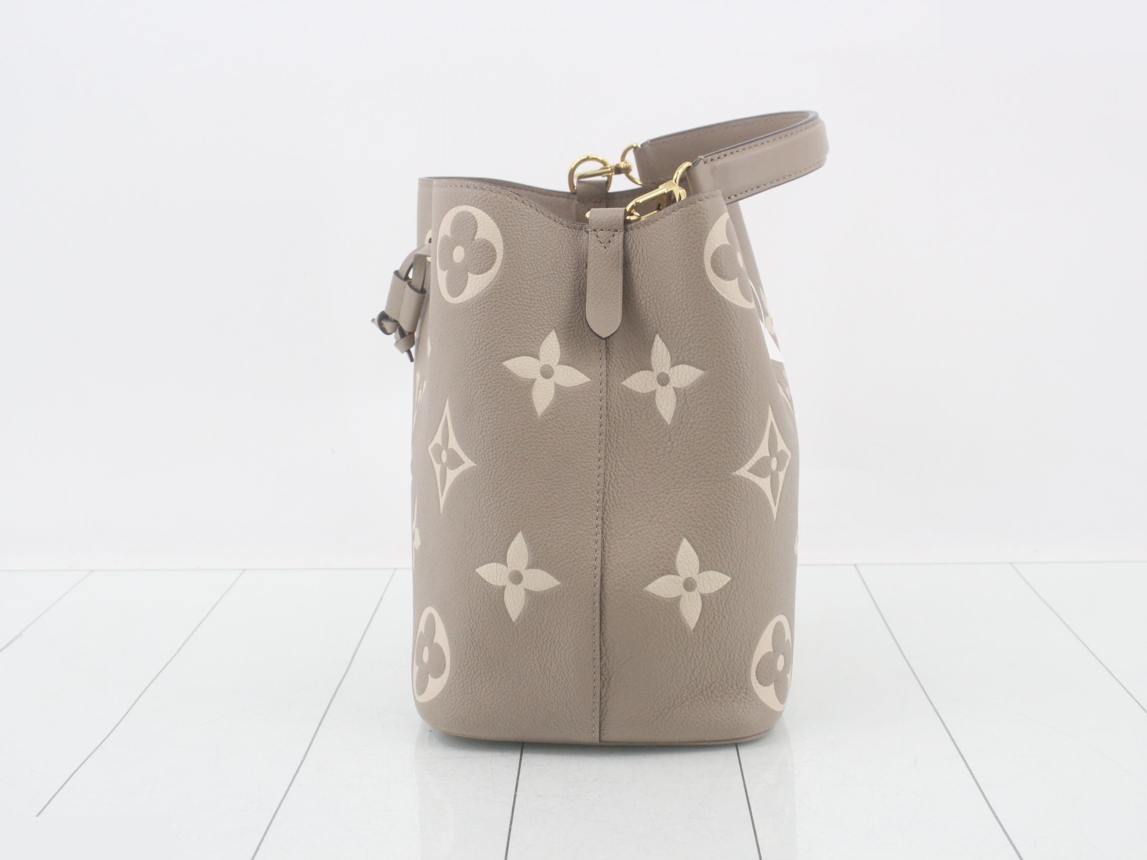 Bicolor Monogram Empreinte NeoNoe MM — view 3