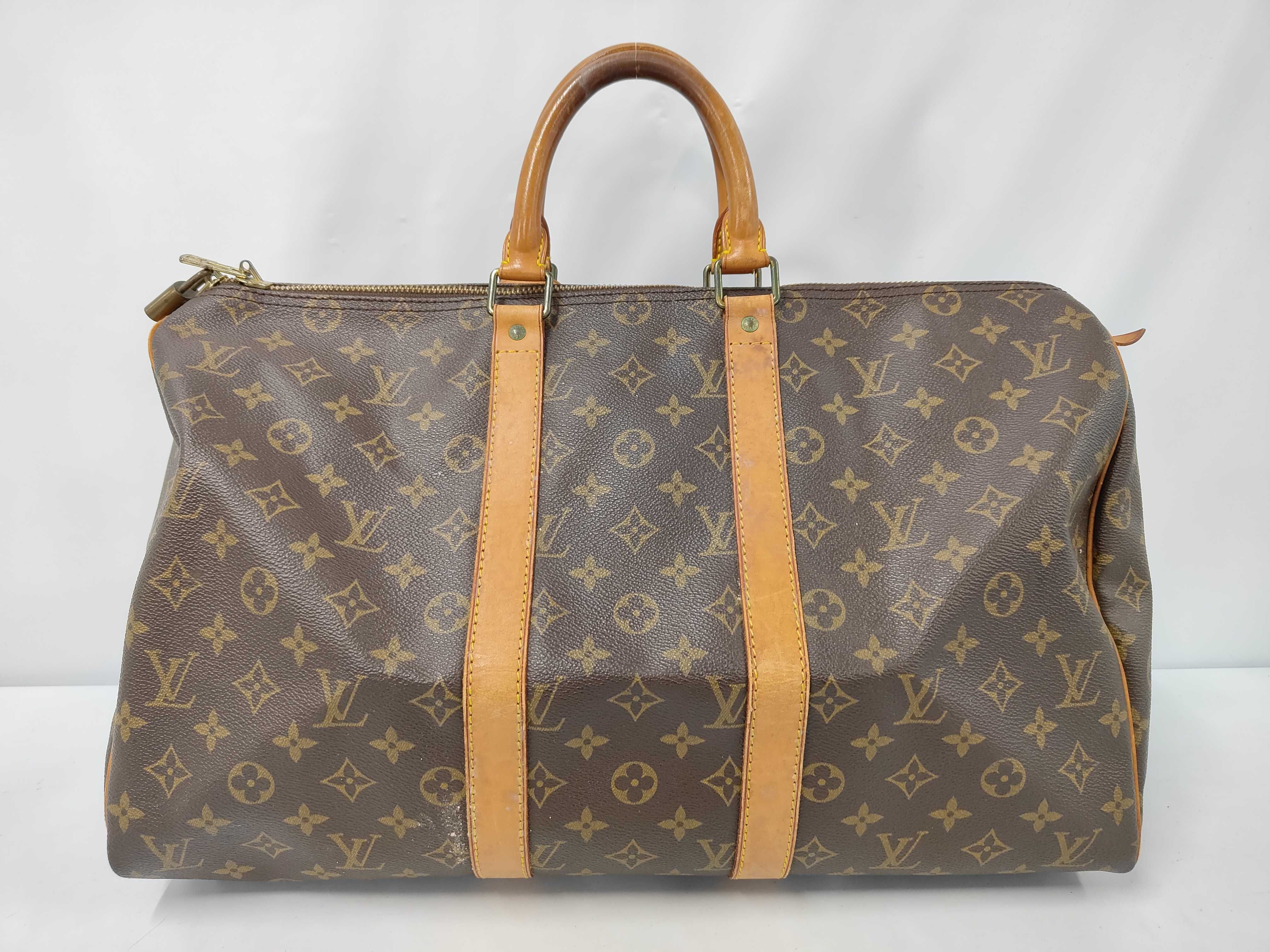 Monogram M41428 Keepall 45 Boston Bag