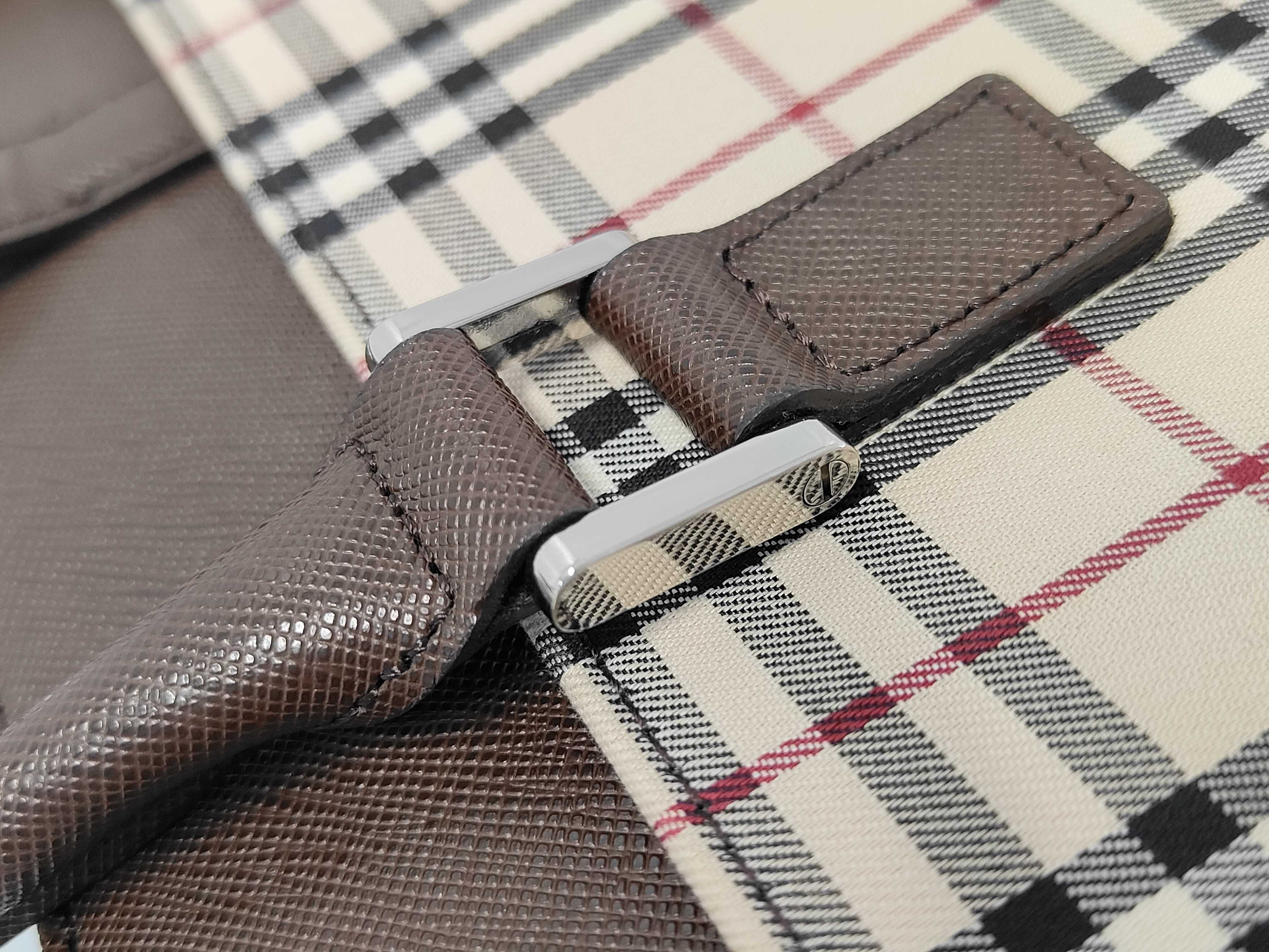 Nova Check Handbag — view 6