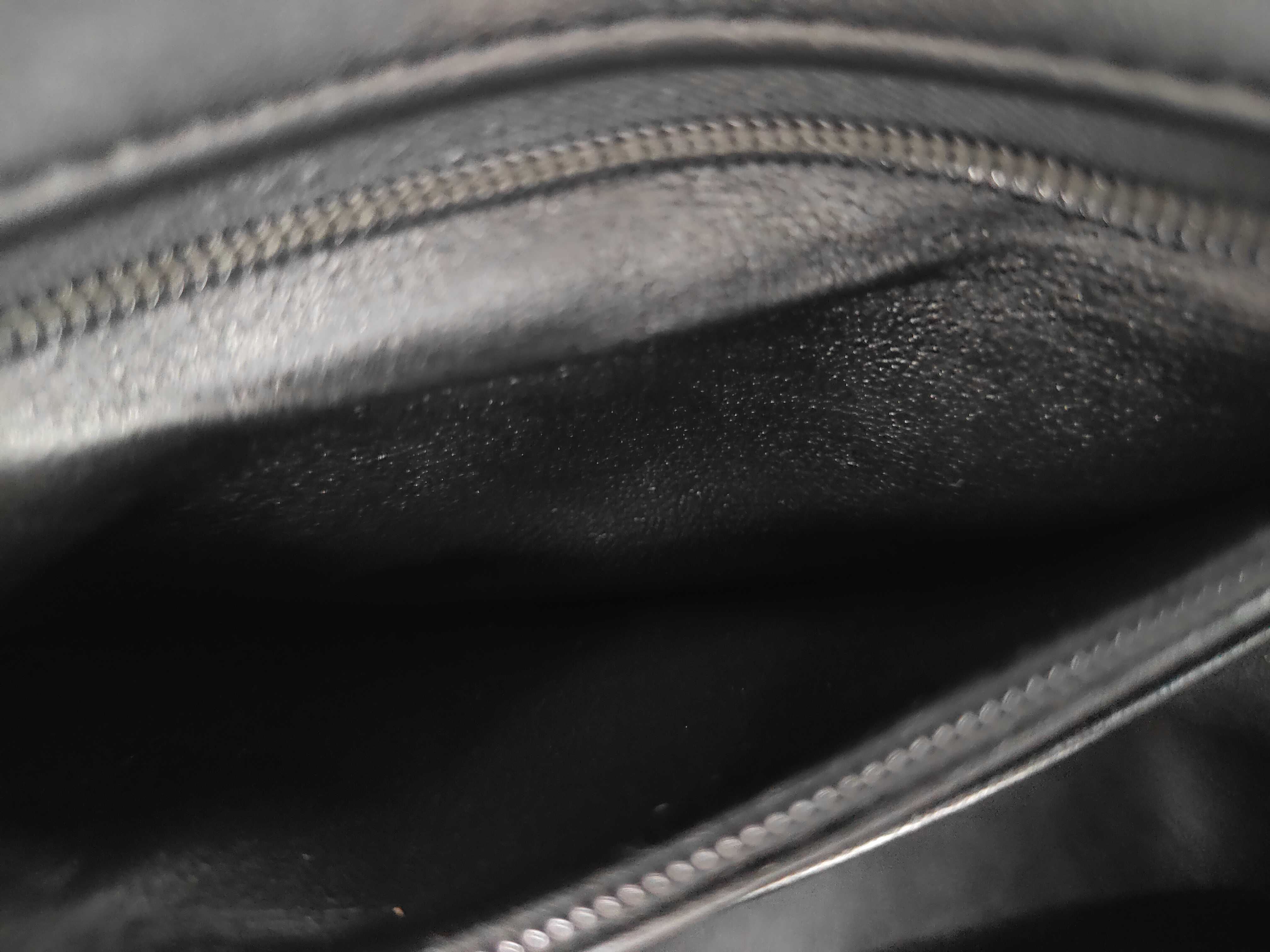 Lambskin Square Fatboy Black Chain Shoulder Bag with IC Plate — view 9