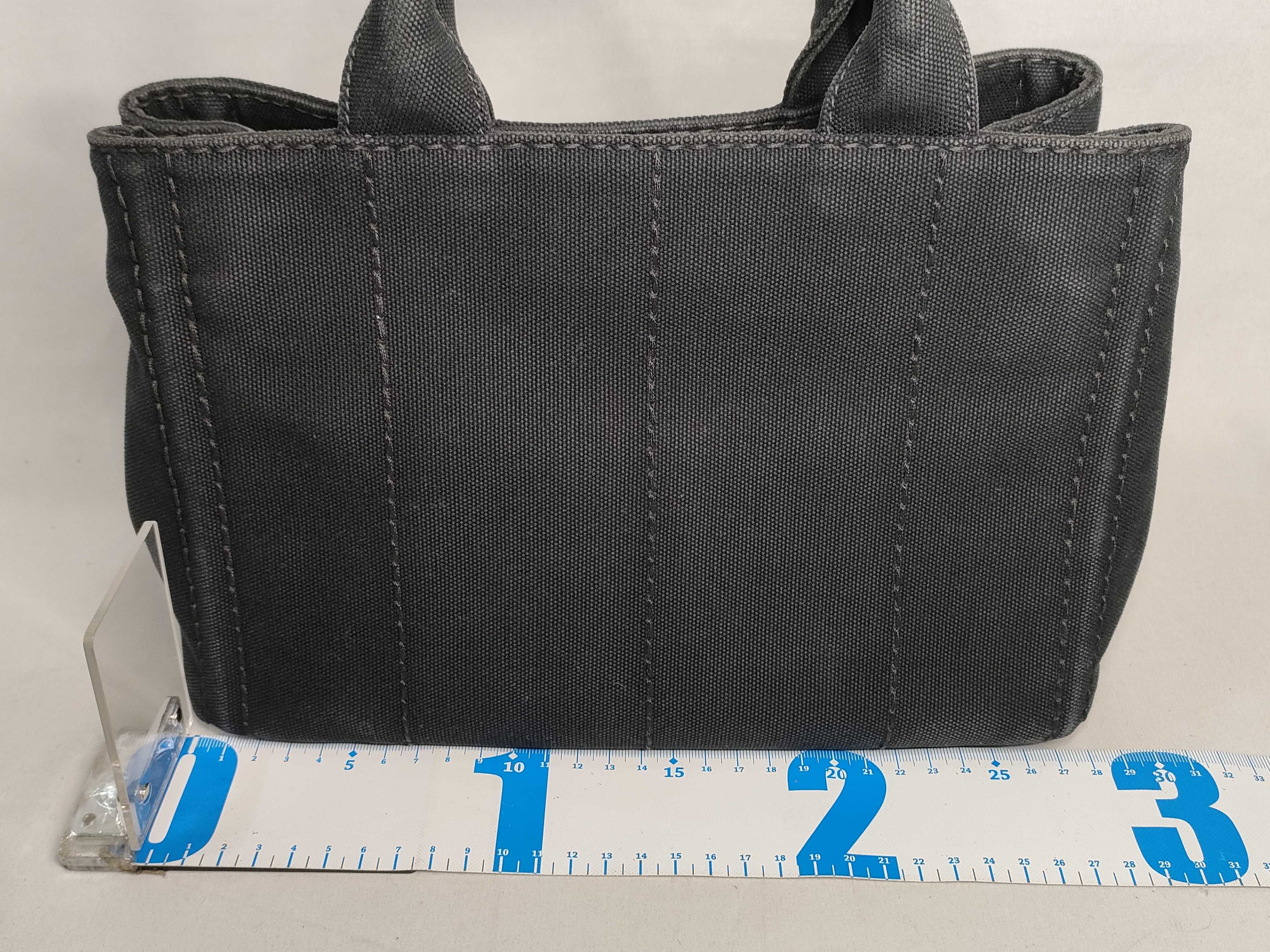 Canapa Canvas 2-Way Handbag, Black, 1BG439 (Handbag) — view 2