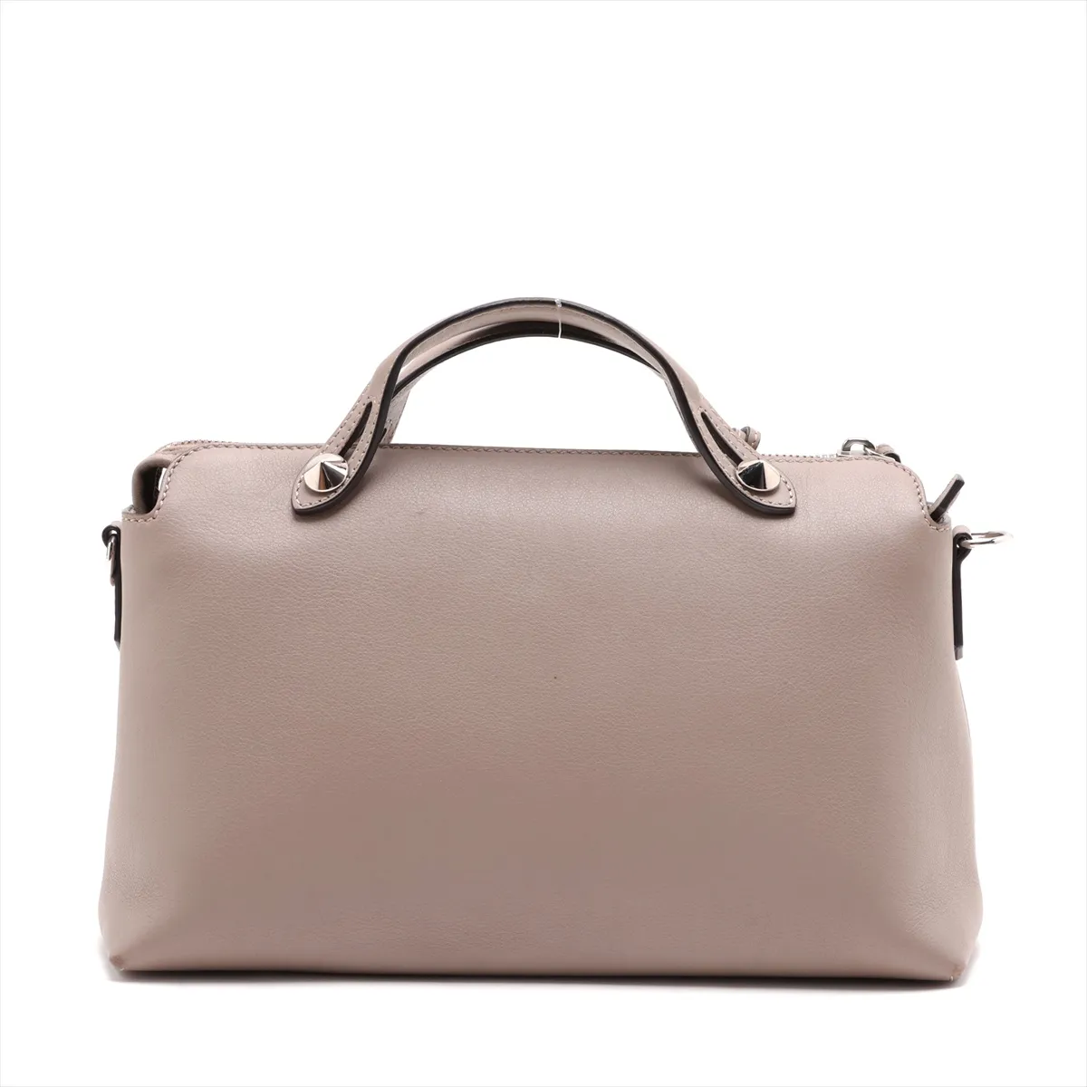 By The Way Medium Leather 2-Way Handbag, Beige, 8BL124 — view 2
