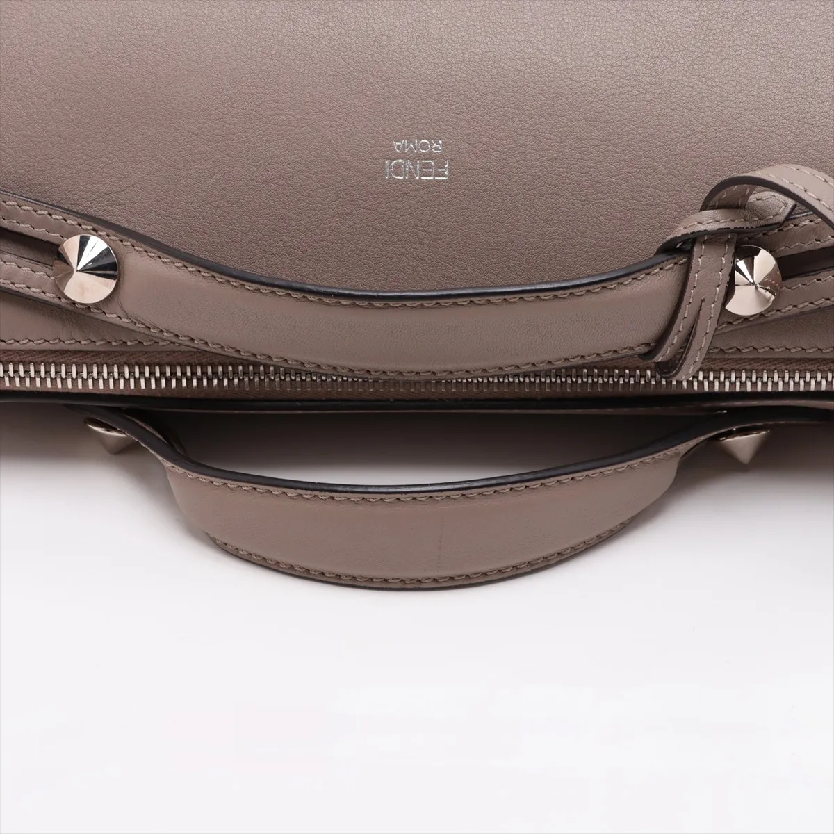 By The Way Medium Leather 2-Way Handbag, Beige, 8BL124 — view 5