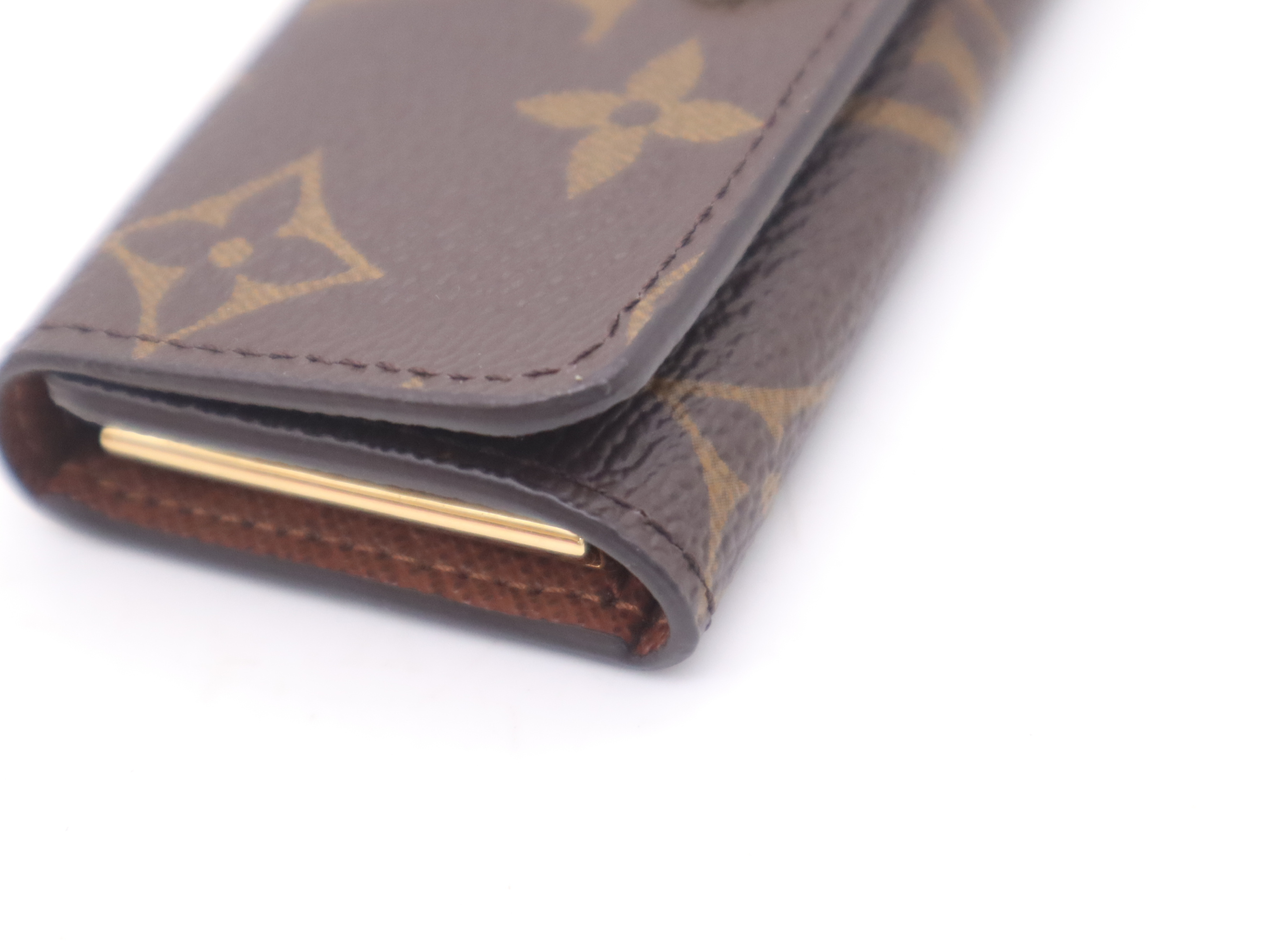 M69517 Monogram Multicles 4 Key Case/Key Holder (with dust bag and box) — view 6