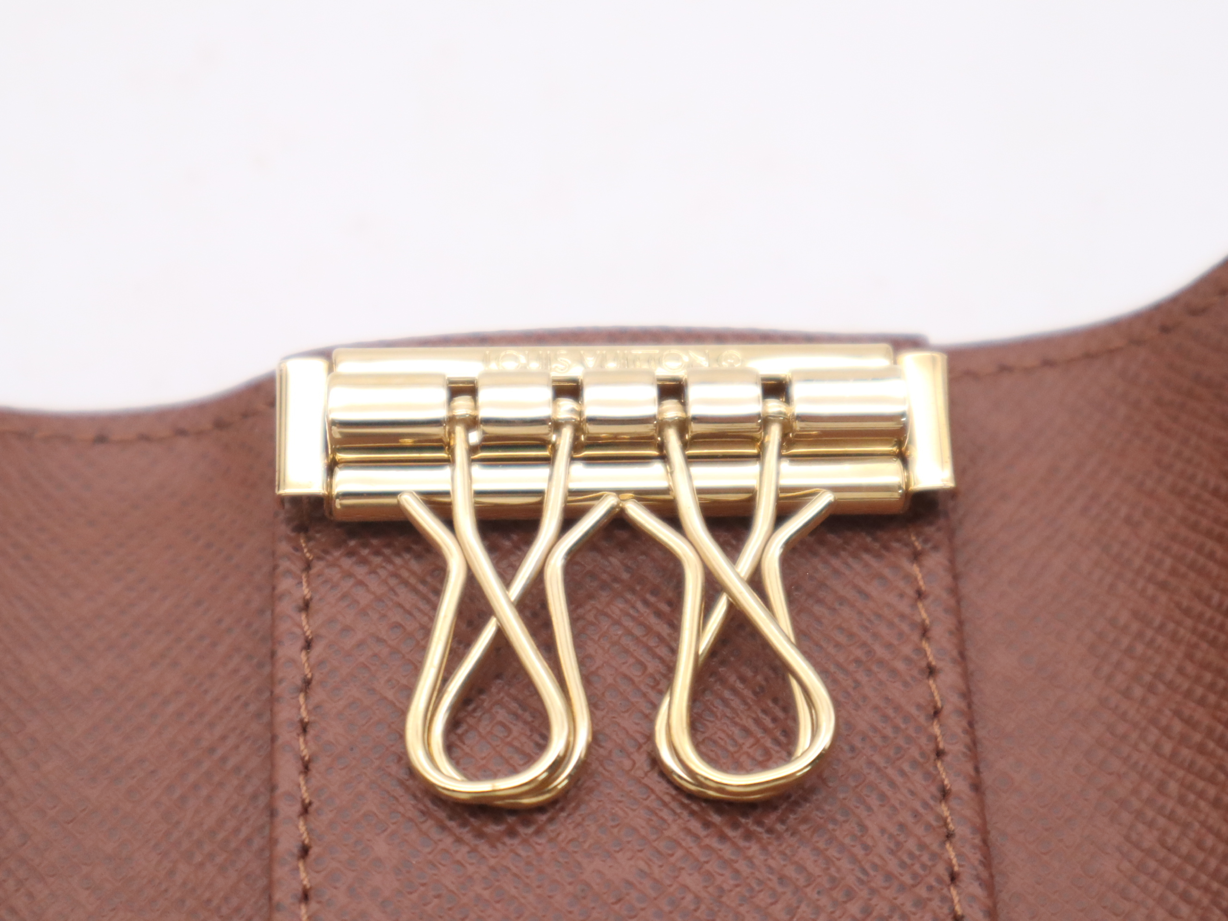M69517 Monogram Multicles 4 Key Case/Key Holder (with dust bag and box) — view 9