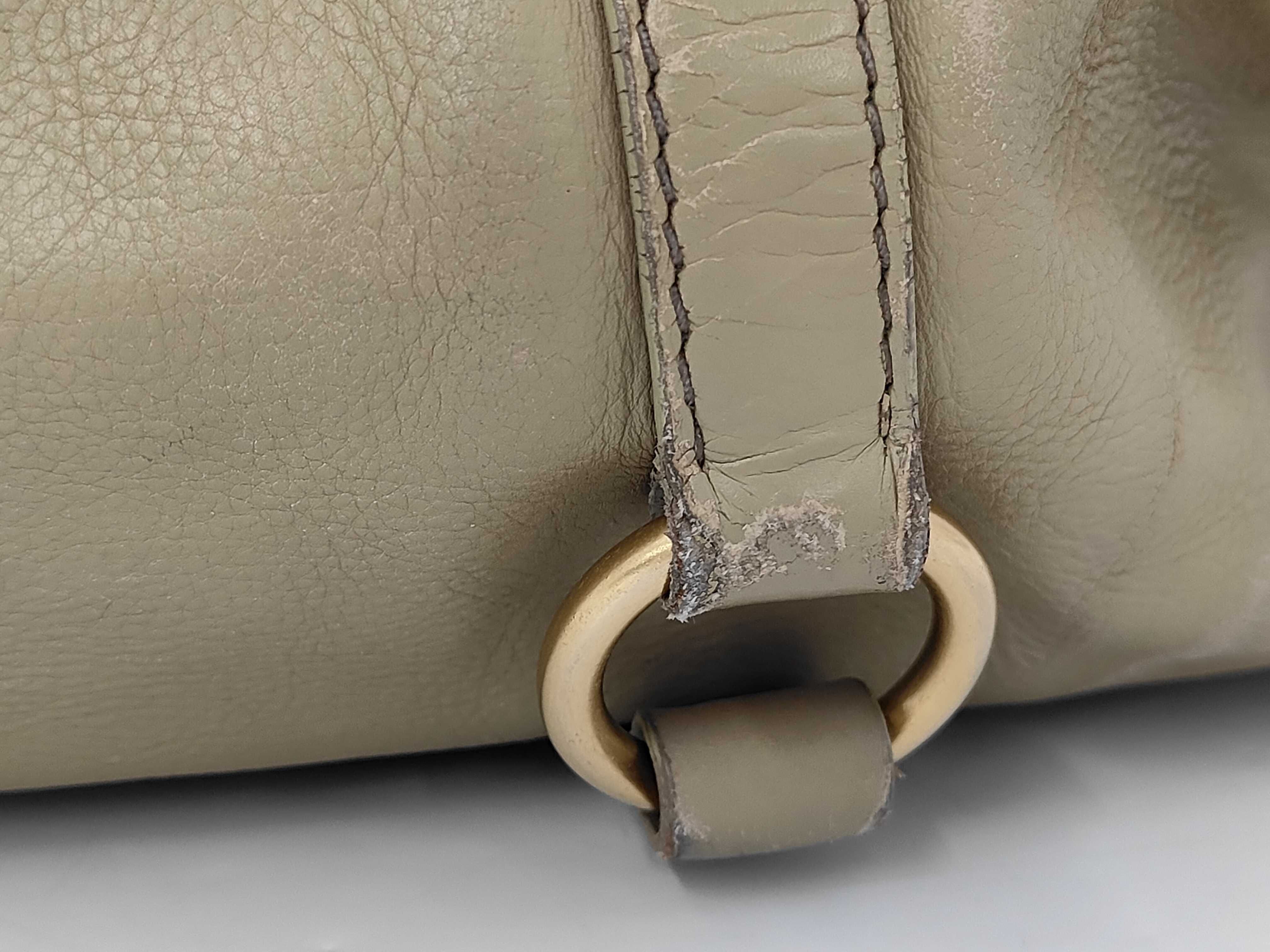 Beige Calfskin Vitello Luxe 2-Way Handbag — view 3