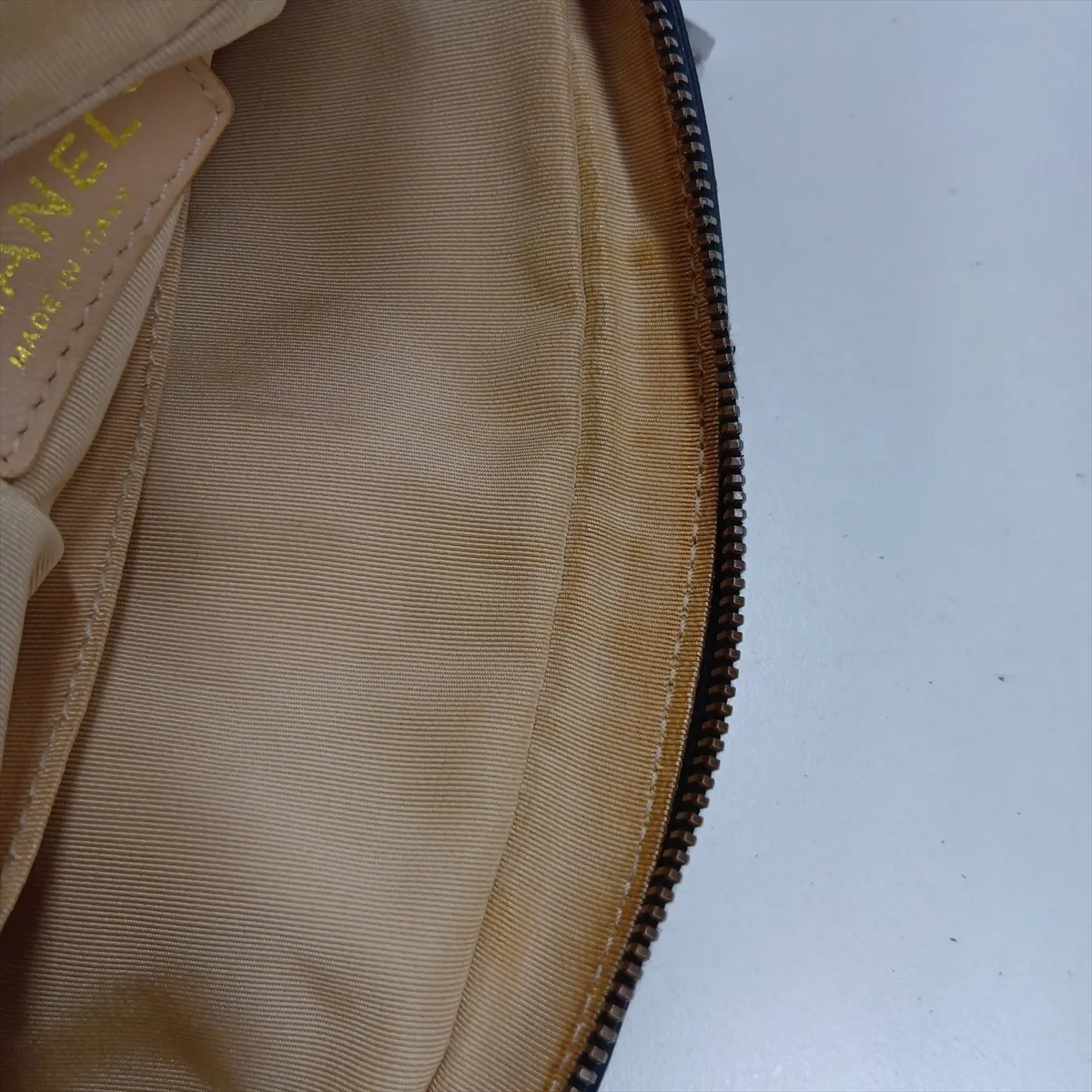 Matelassé Lambskin Chain Shoulder Bag, Black with Gold Hardware, Item Number 17333497 (Serial Number 17) — view 11
