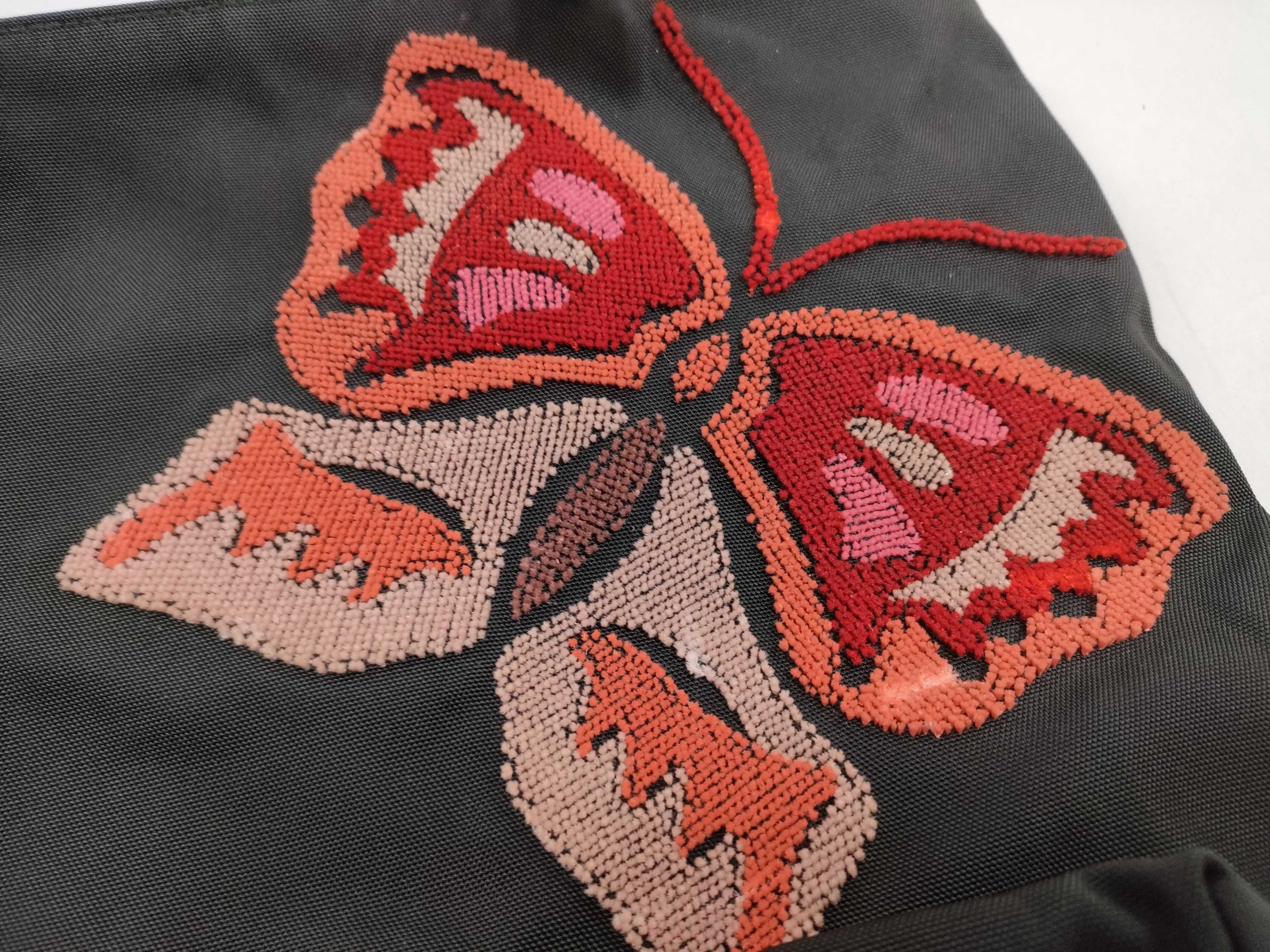 Butterfly Tote Bag, Black — view 12