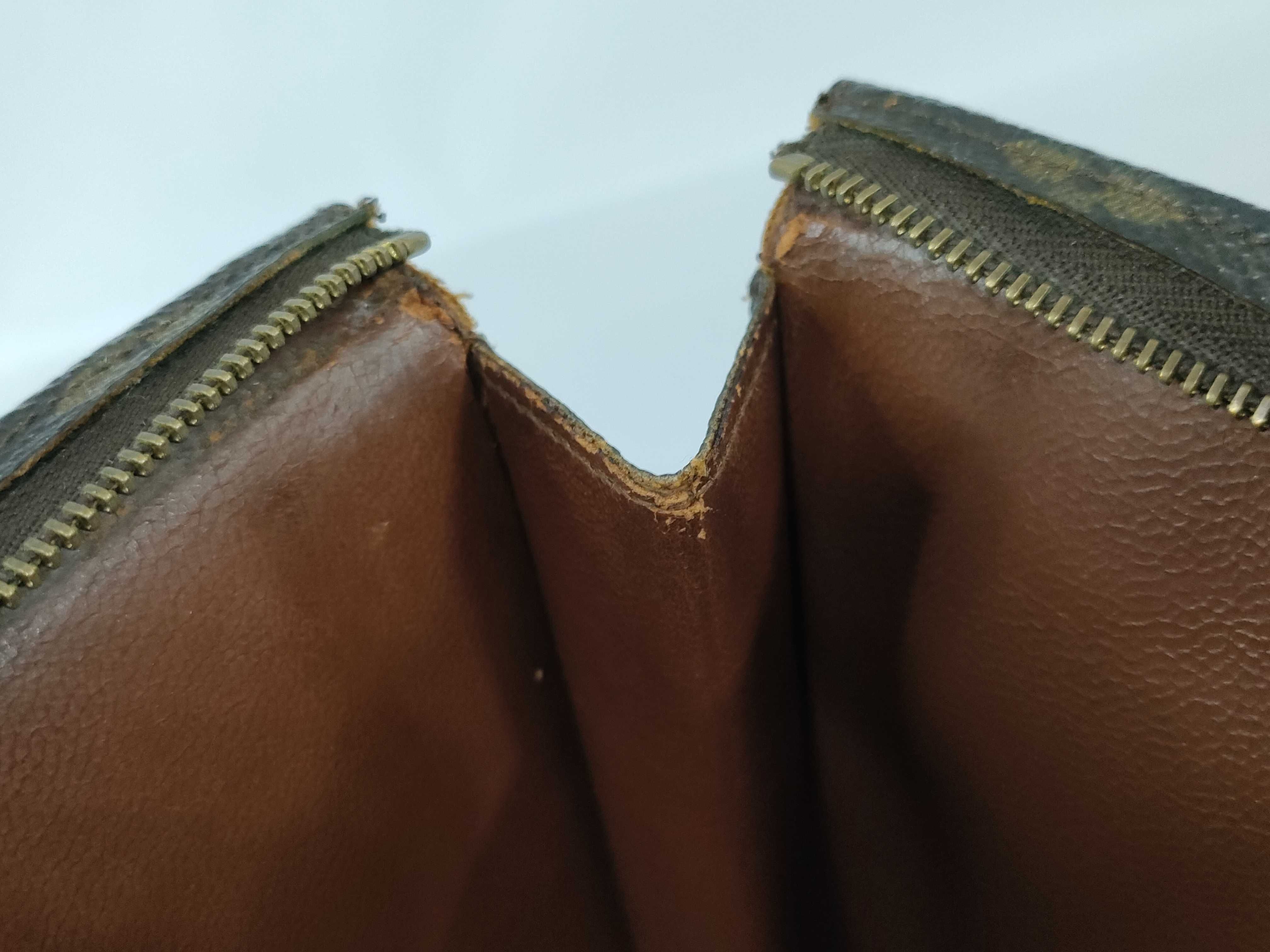 Monogram Louis Vuitton M47542 Pochette Toilette 25 size 884AN Pouch — view 7