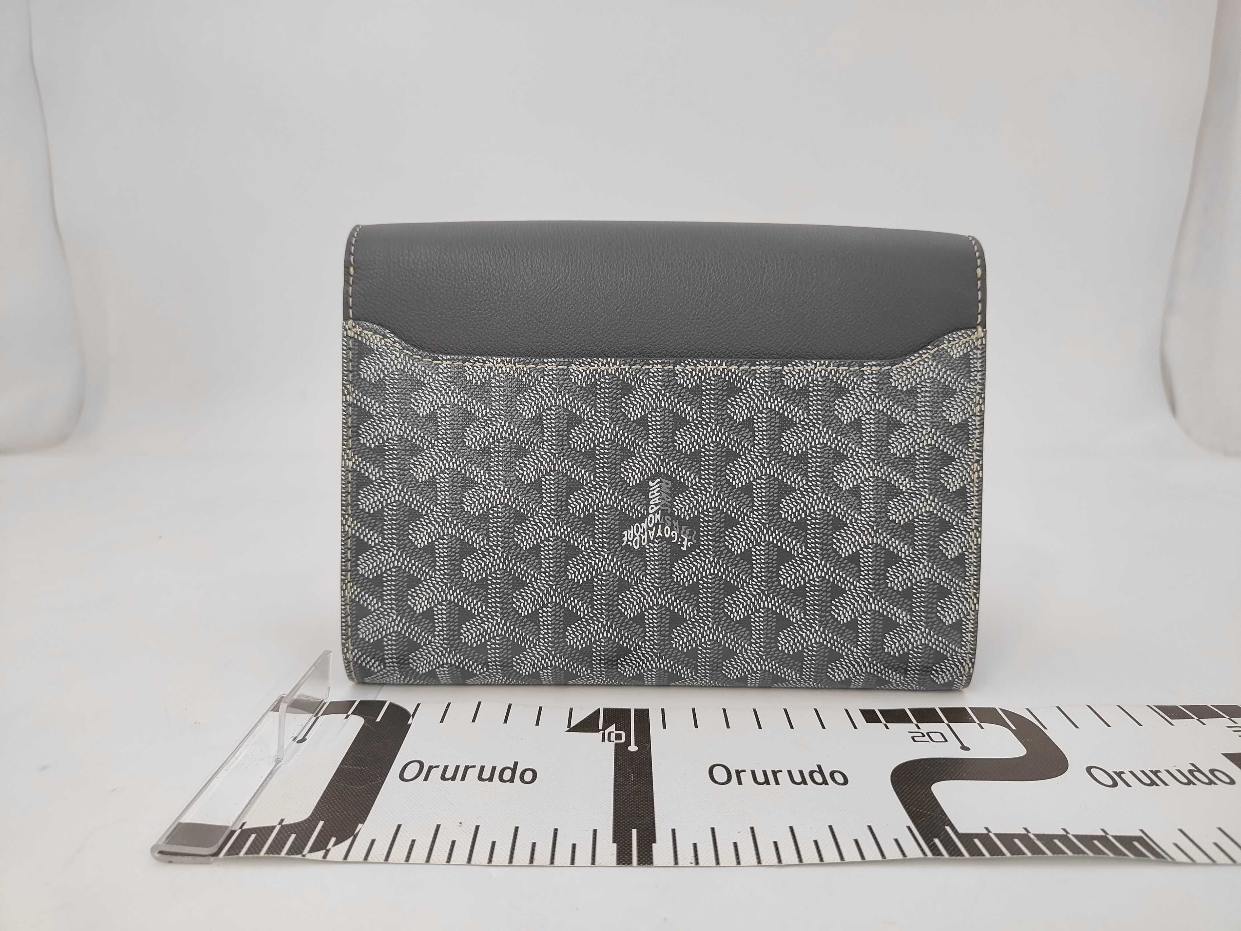 Sofia Shoulder Bag, Gray, with Box, Strap, and Dust Bag. — view 2