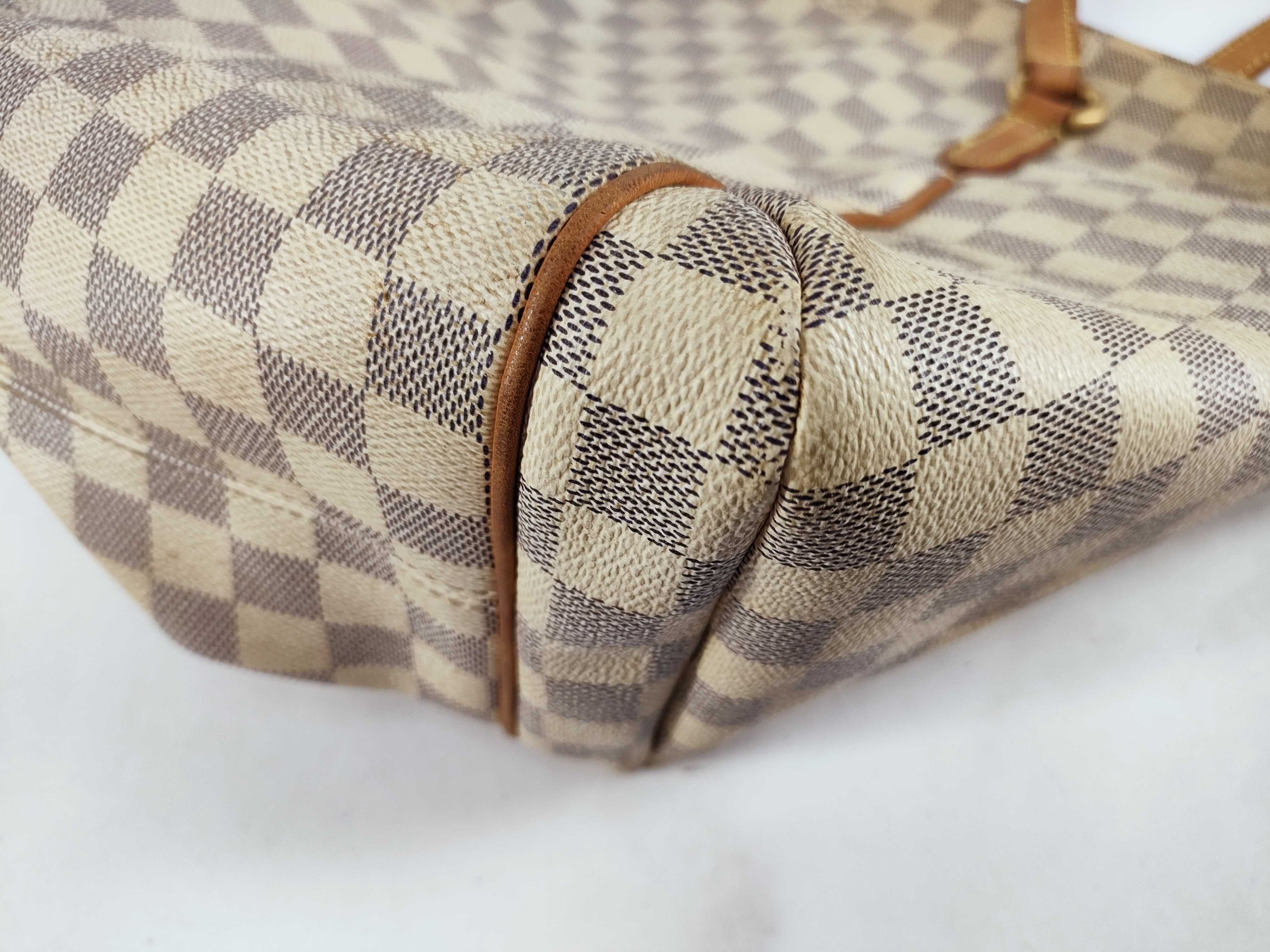 Damier Azur PH - Damier Azur White Totally PM Canvas Tote Bag — view 6