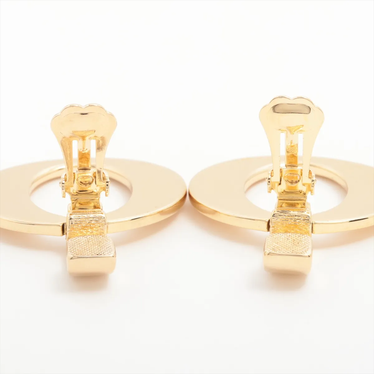 earrings (for both ears), GP gold, — view 4
