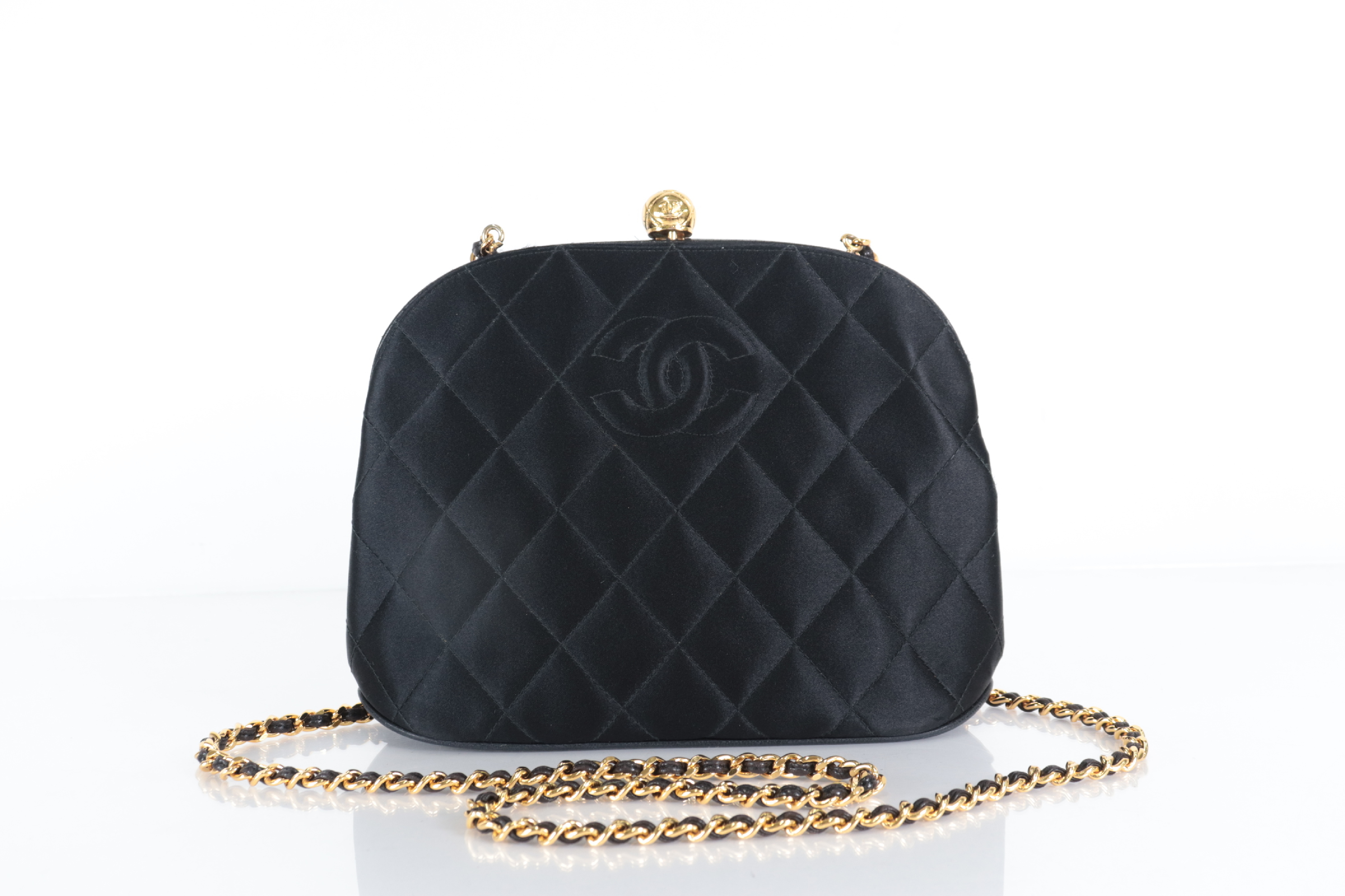 Satin Clasp Chain Shoulder Bag (Series 3) — view 2
