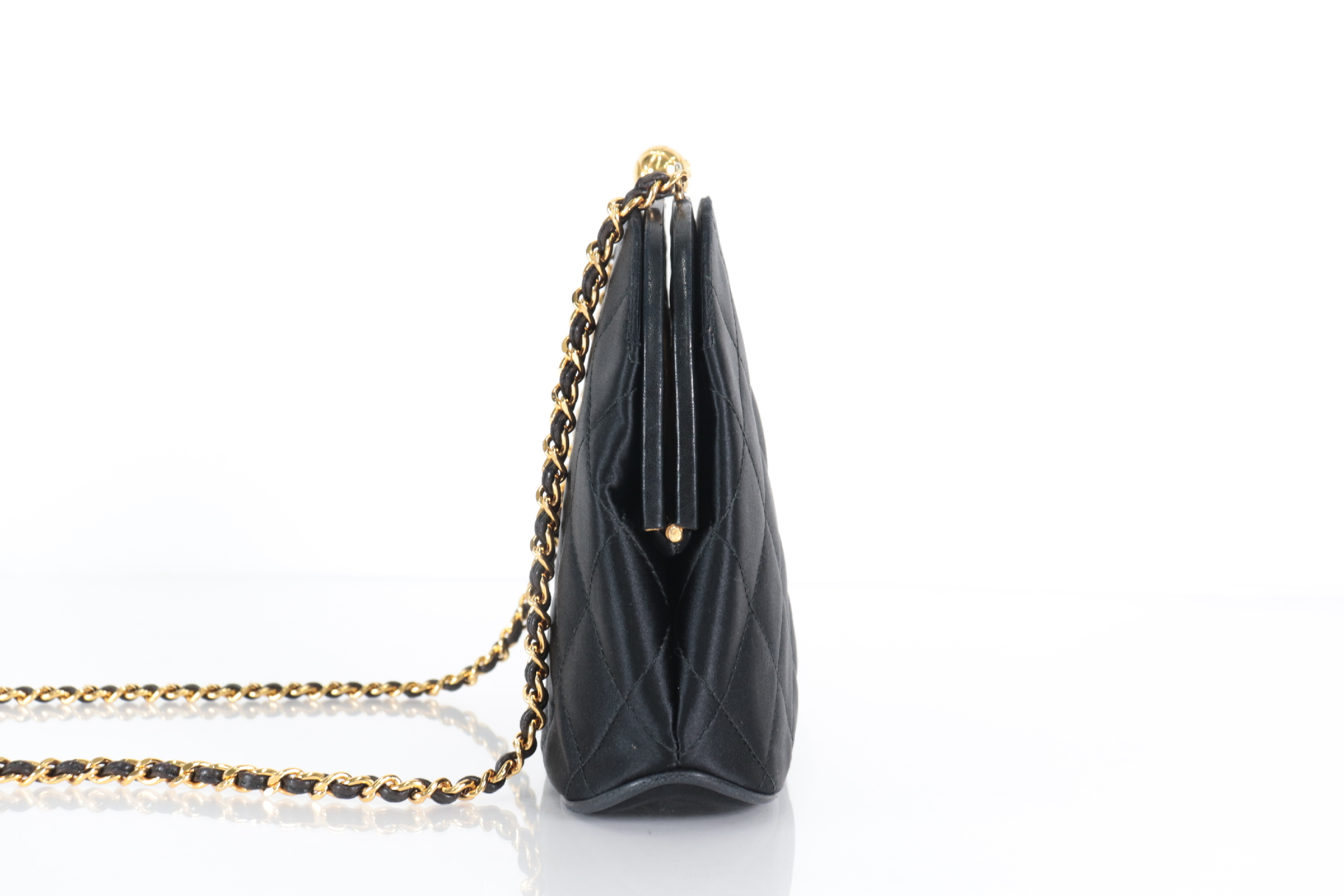 Satin Clasp Chain Shoulder Bag (Series 3) — view 4