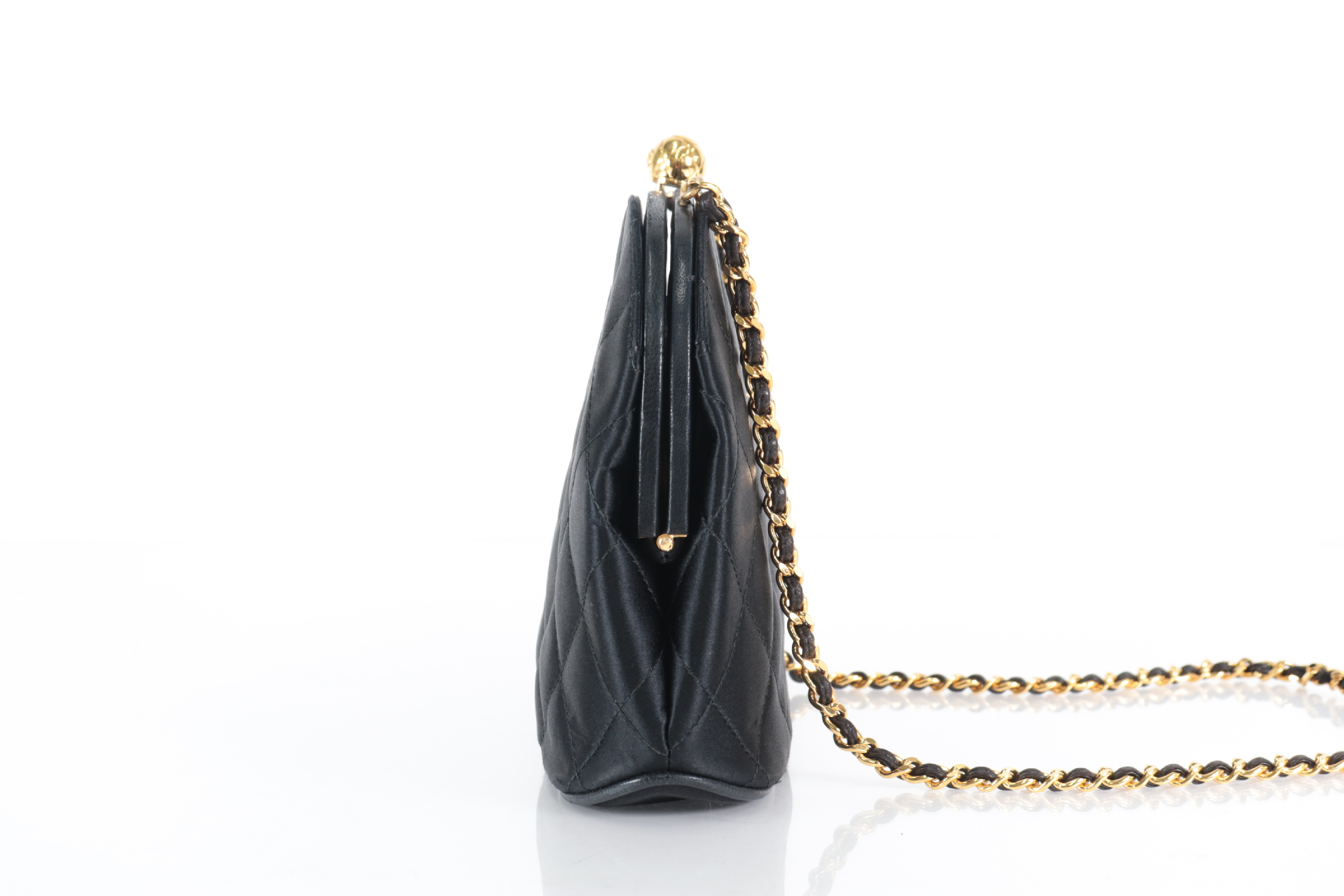 Satin Clasp Chain Shoulder Bag (Series 3) — view 5