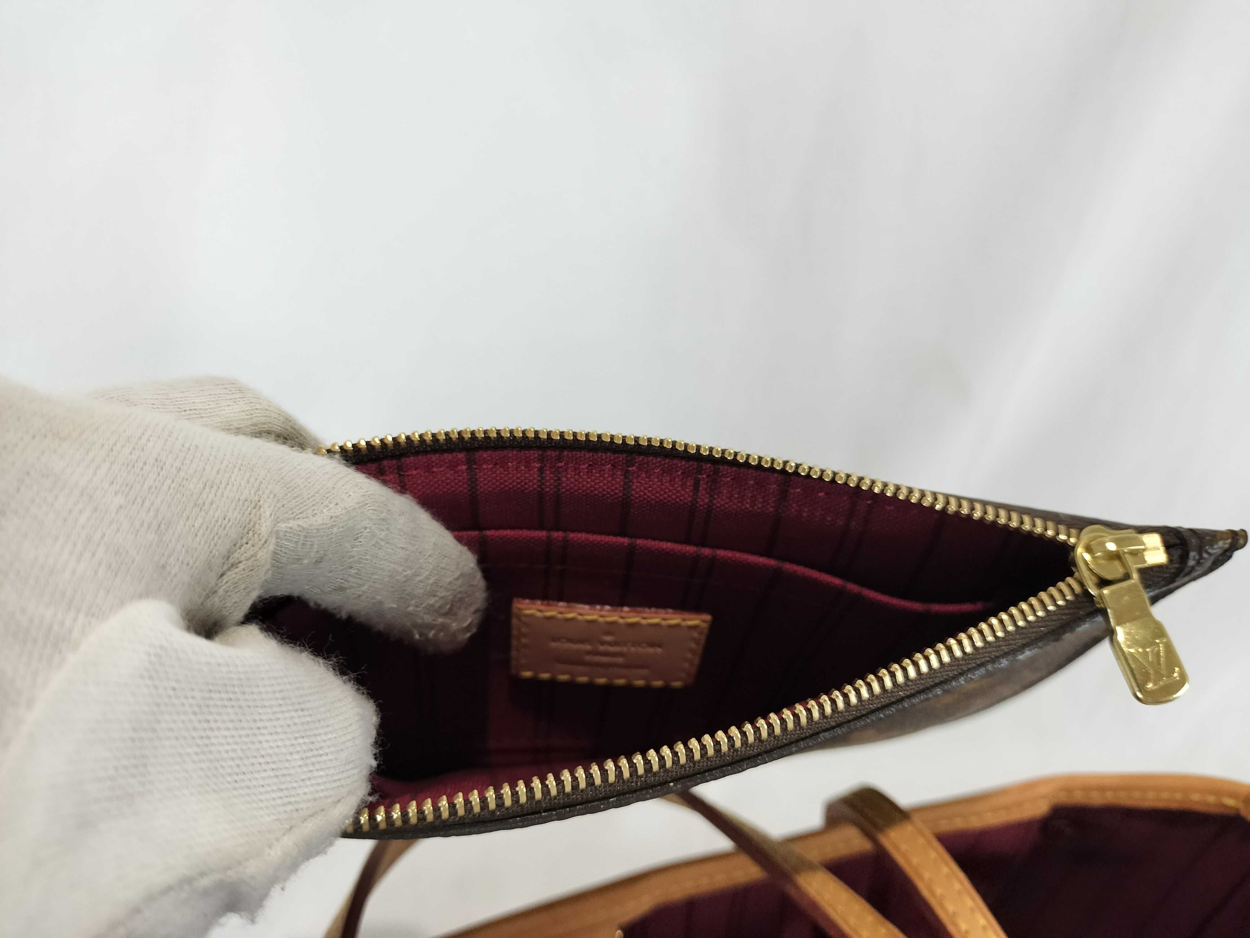 Monogram Neverfull Fuchsia Handbag — view 12