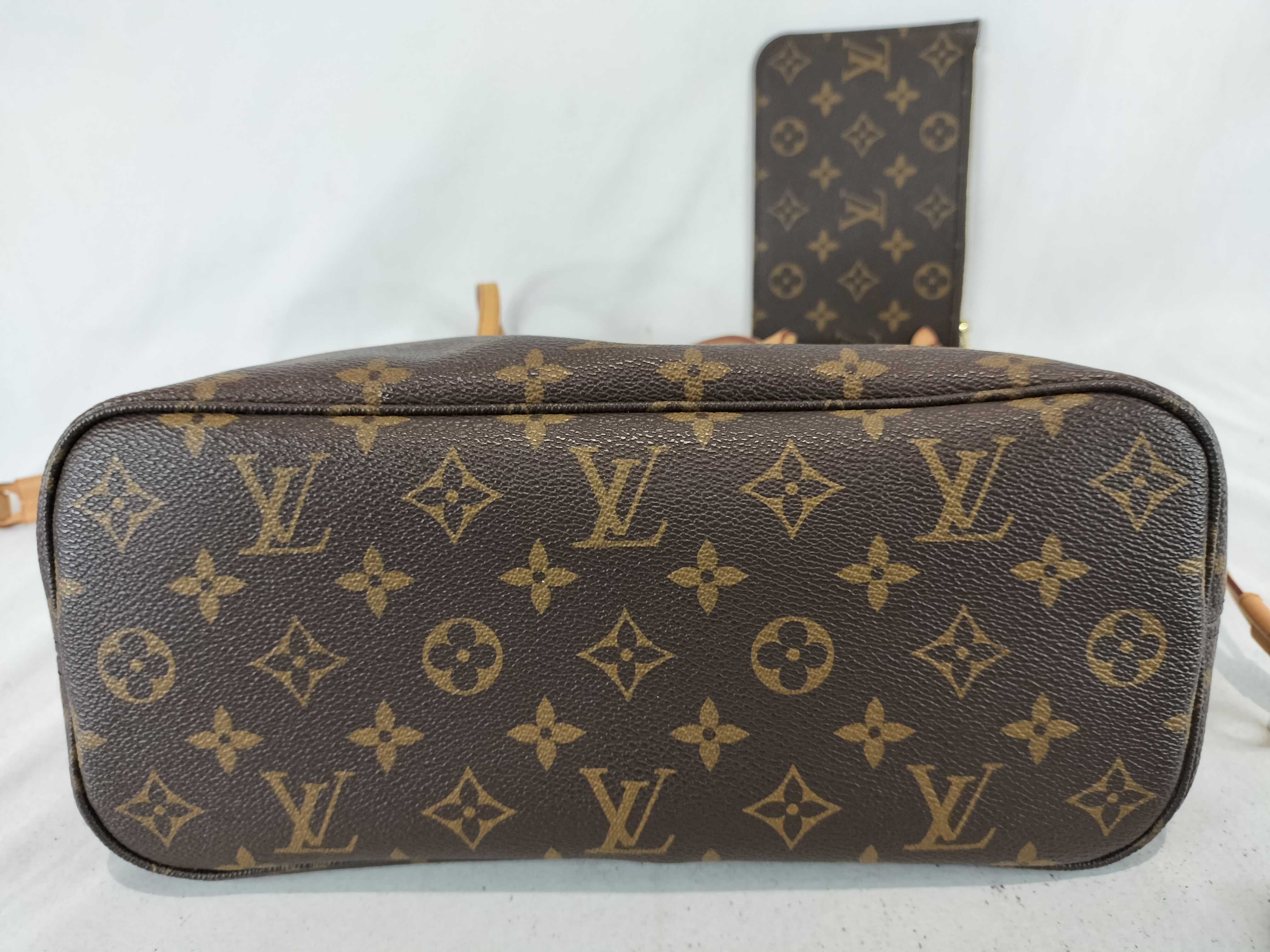 Monogram Neverfull Fuchsia Handbag — view 7