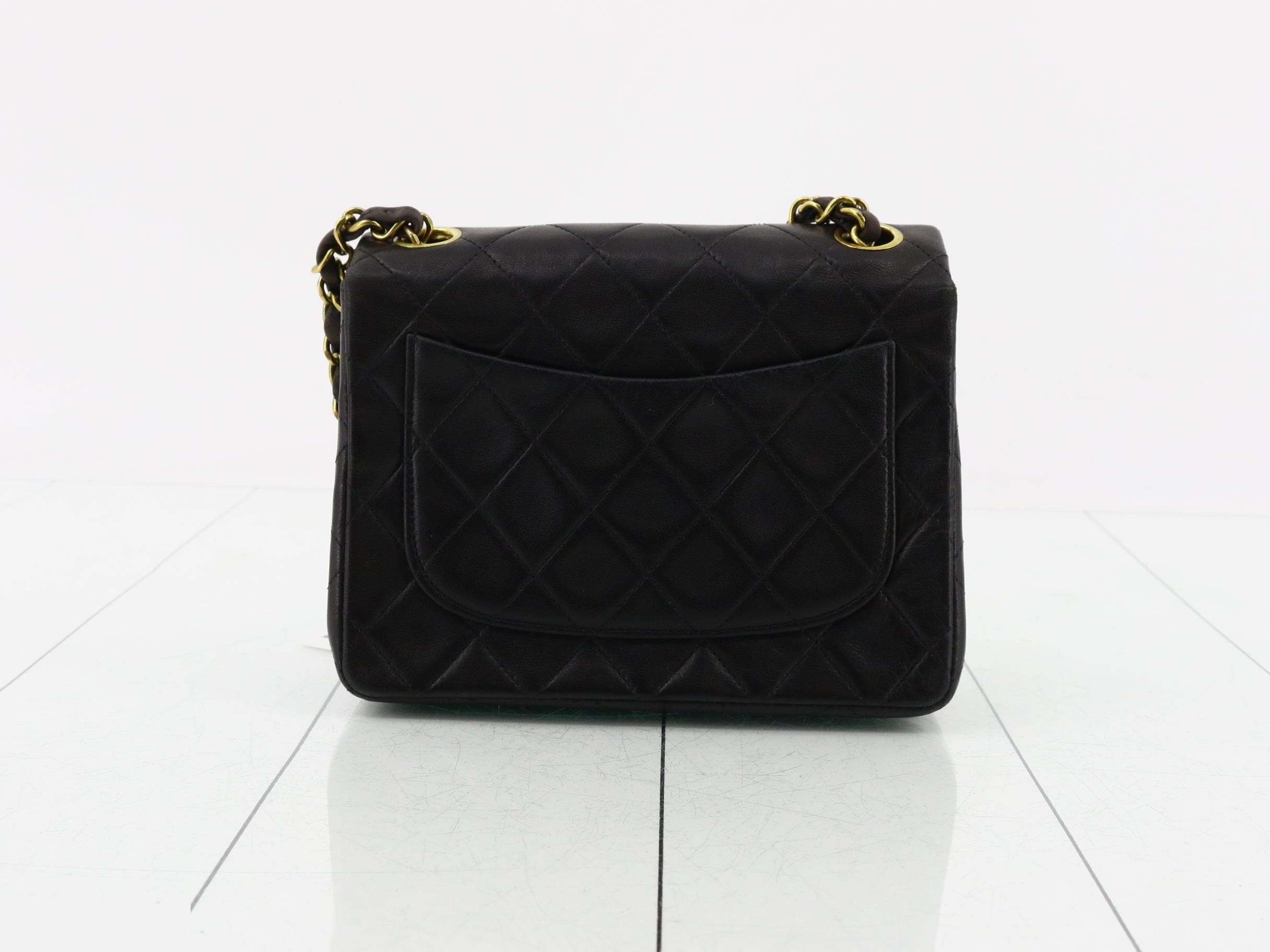 Matelassé 17 Classic Chain Shoulder Bag, Lambskin, Black, Series 2, with original seal. — view 2