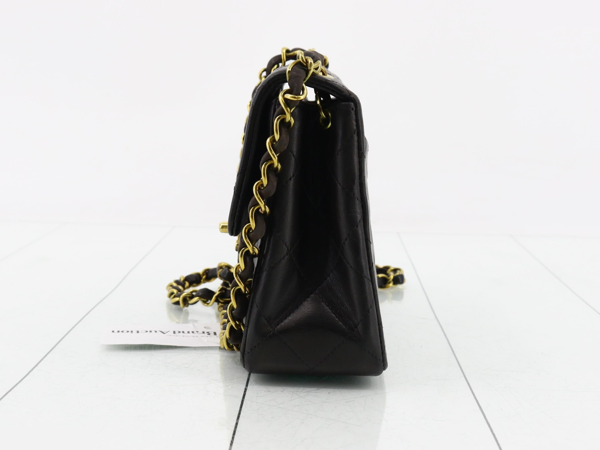 Matelassé 17 Classic Chain Shoulder Bag, Lambskin, Black, Series 2, with original seal. — view 3
