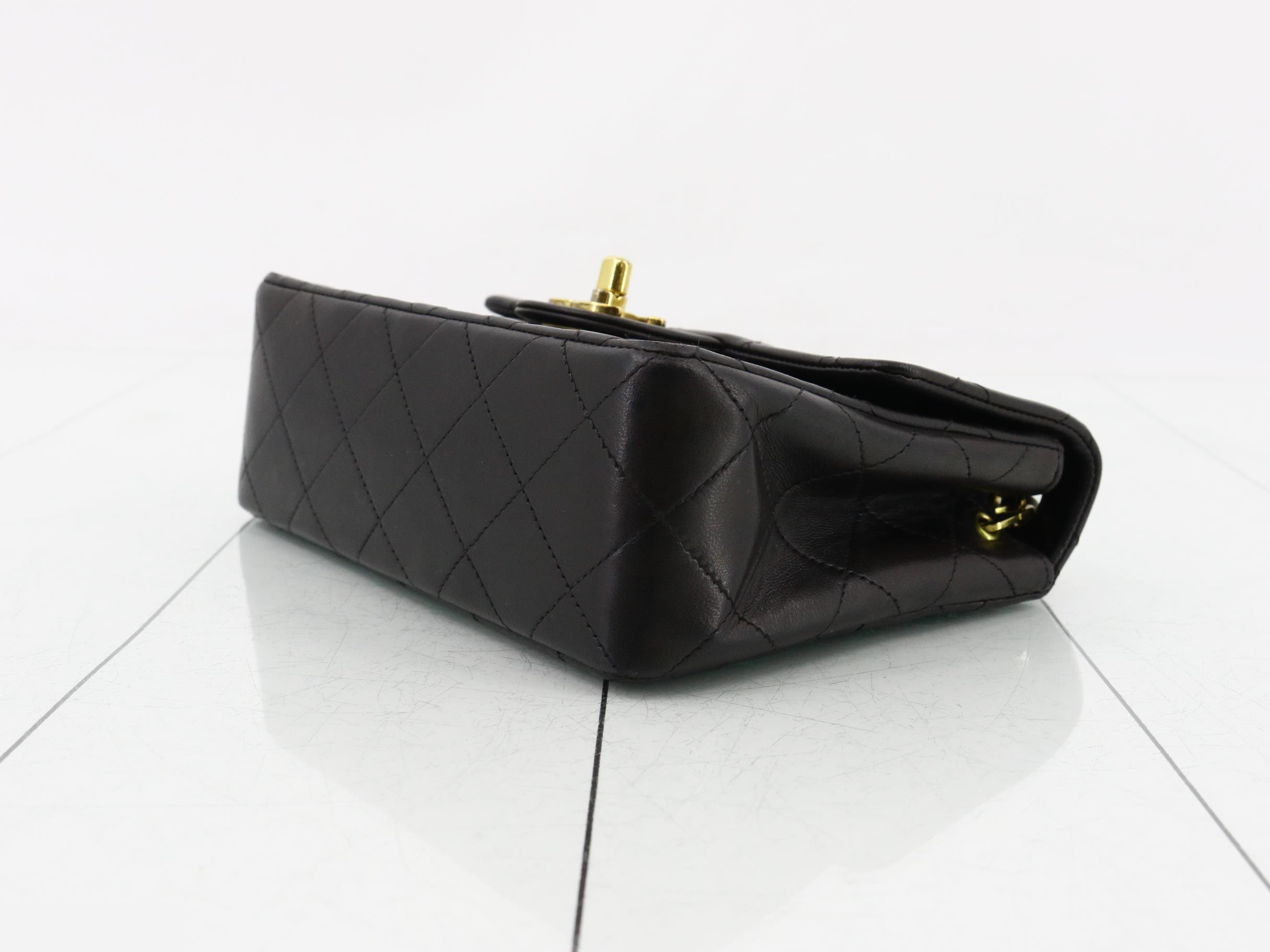 Matelassé 17 Classic Chain Shoulder Bag, Lambskin, Black, Series 2, with original seal. — view 6