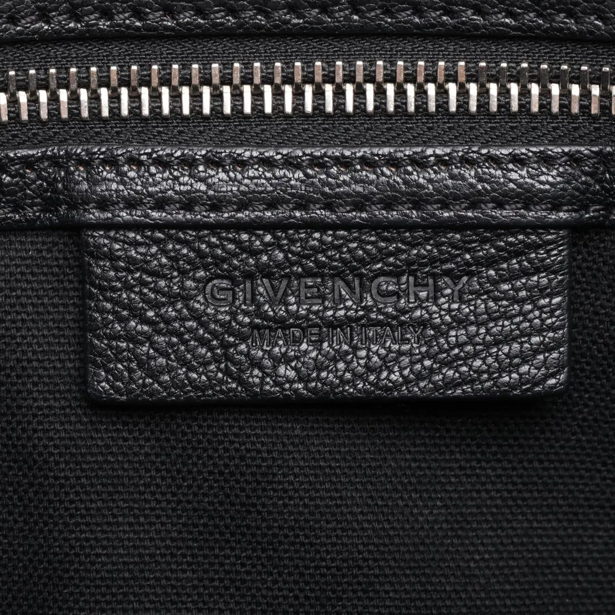 Antigona Leather 2-Way Handbag, Black — view 11
