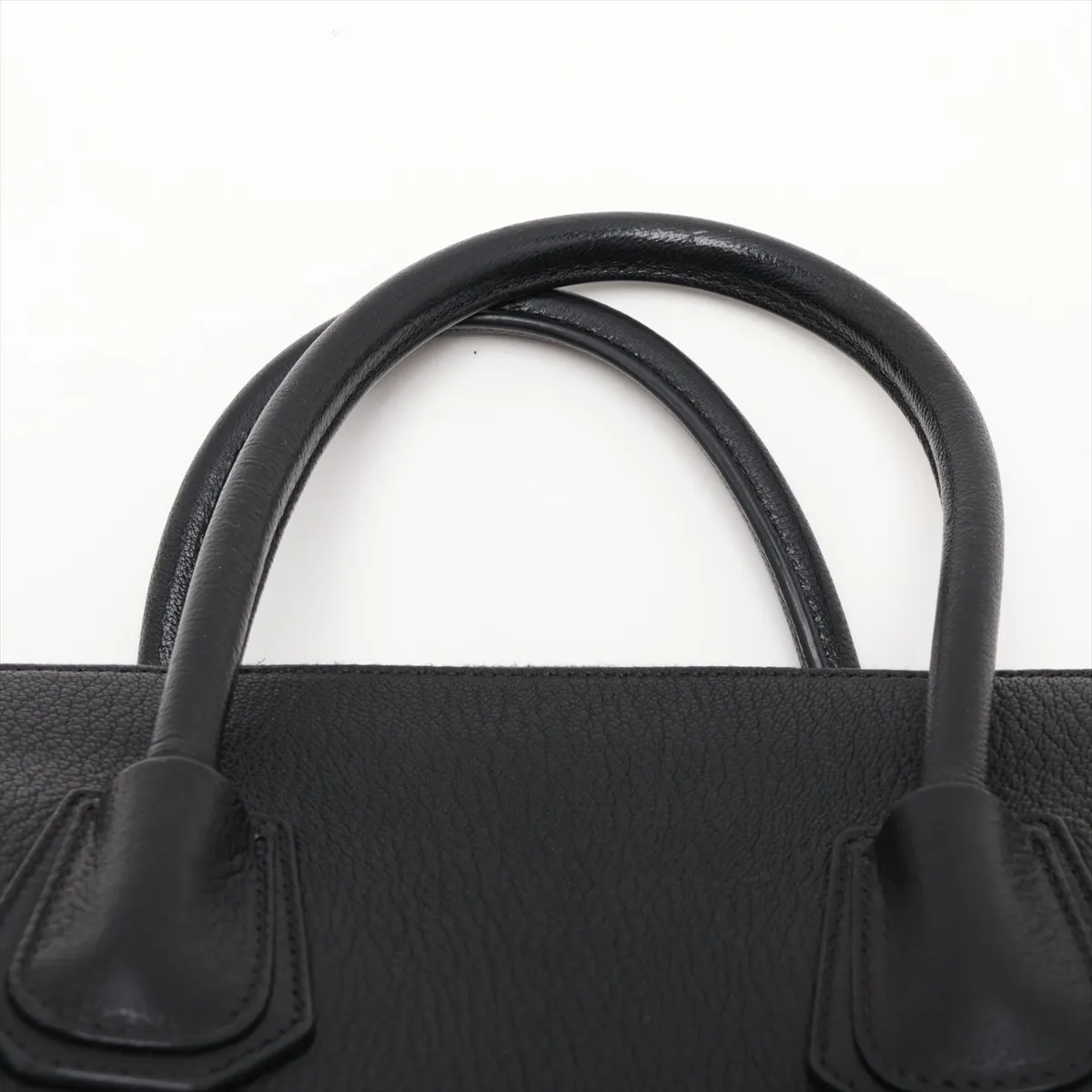 Antigona Leather 2-Way Handbag, Black — view 6