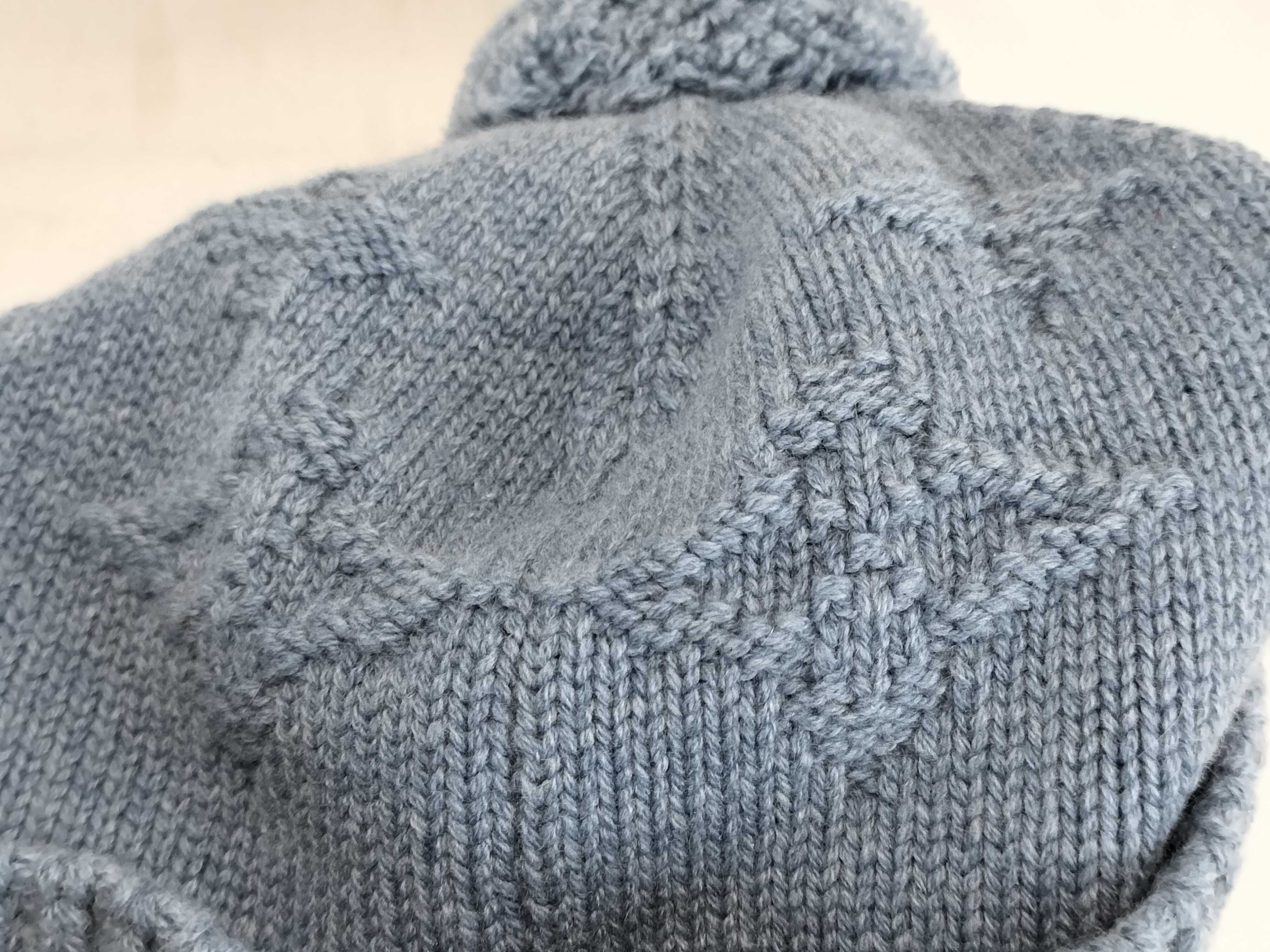 Knit Cap Cashmere Blue Box Included Handbag — view 10